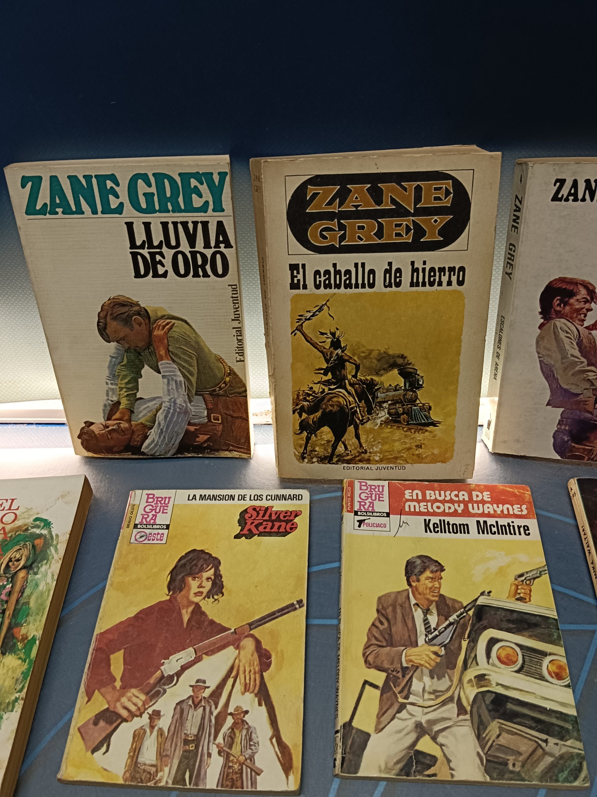 Lote, 7 novelas Pulp, western, buen estado - Imagen 3
