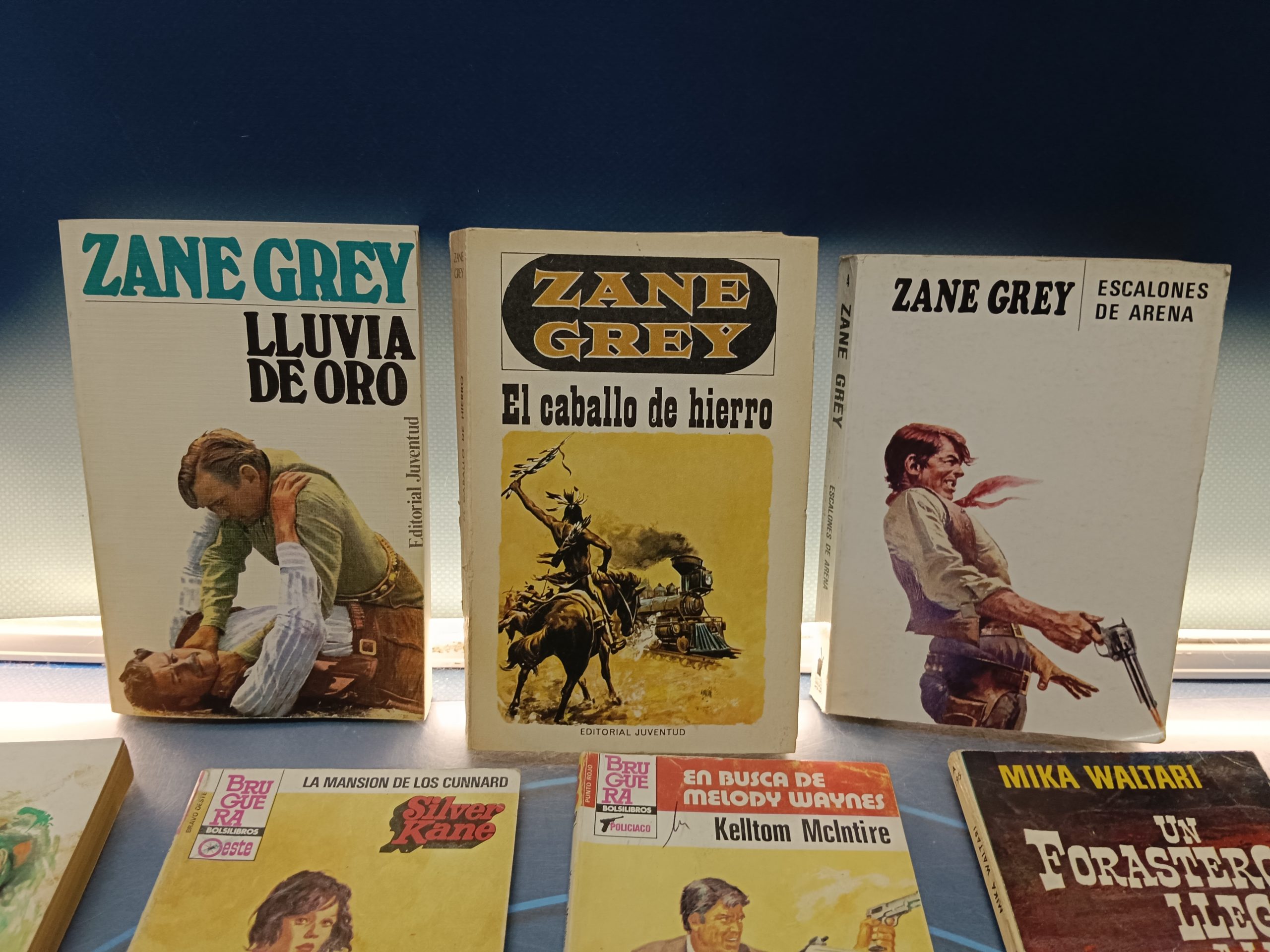 Lote, 7 novelas Pulp, western, buen estado - Imagen 5