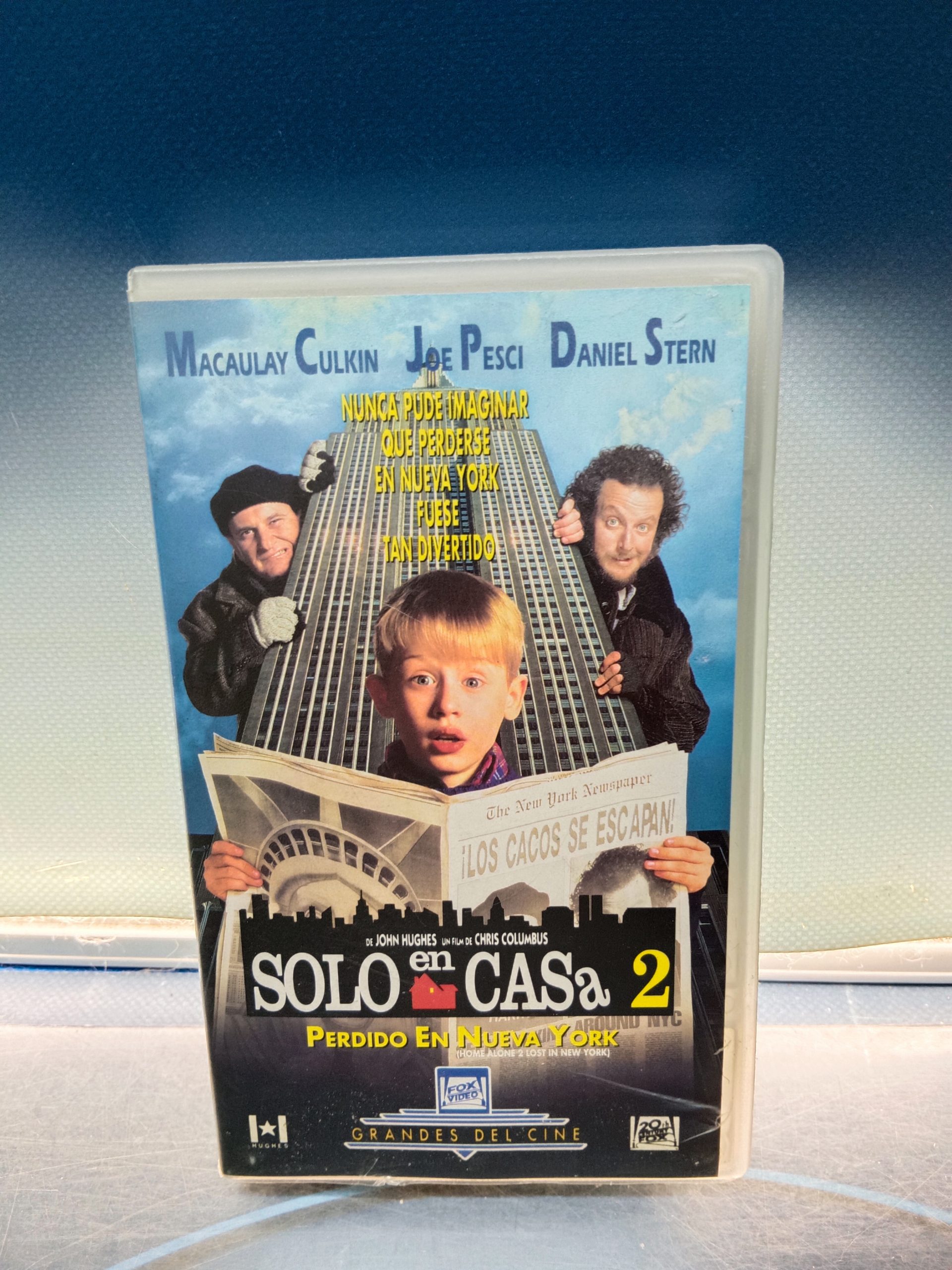 VHS, SOLO EN CASA 2 - Macaulay Culkin, Joe Pesci, Daniel Stern