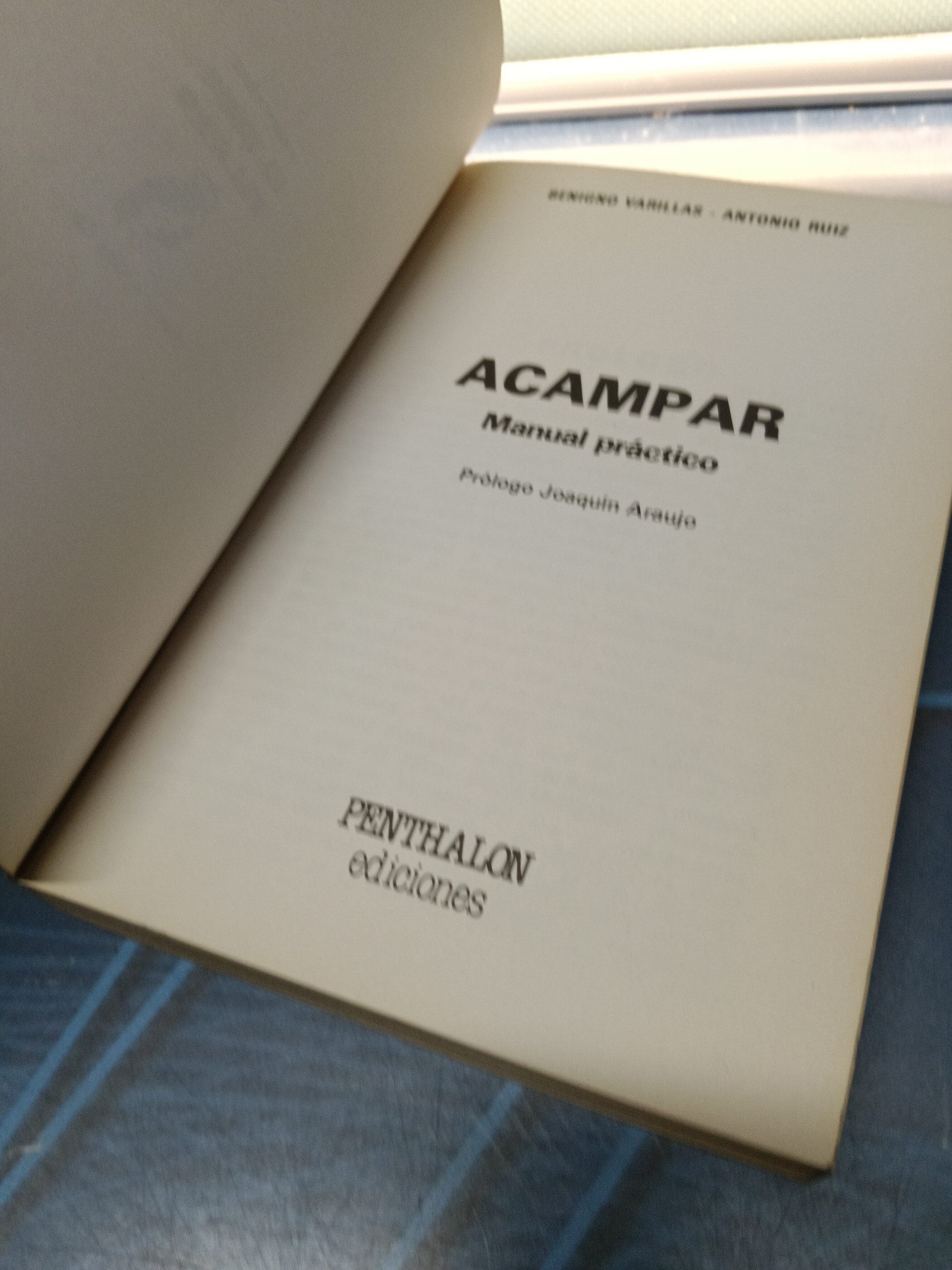 libro Acampar : manual práctico.- Varillas, Benigno - Imagen 7