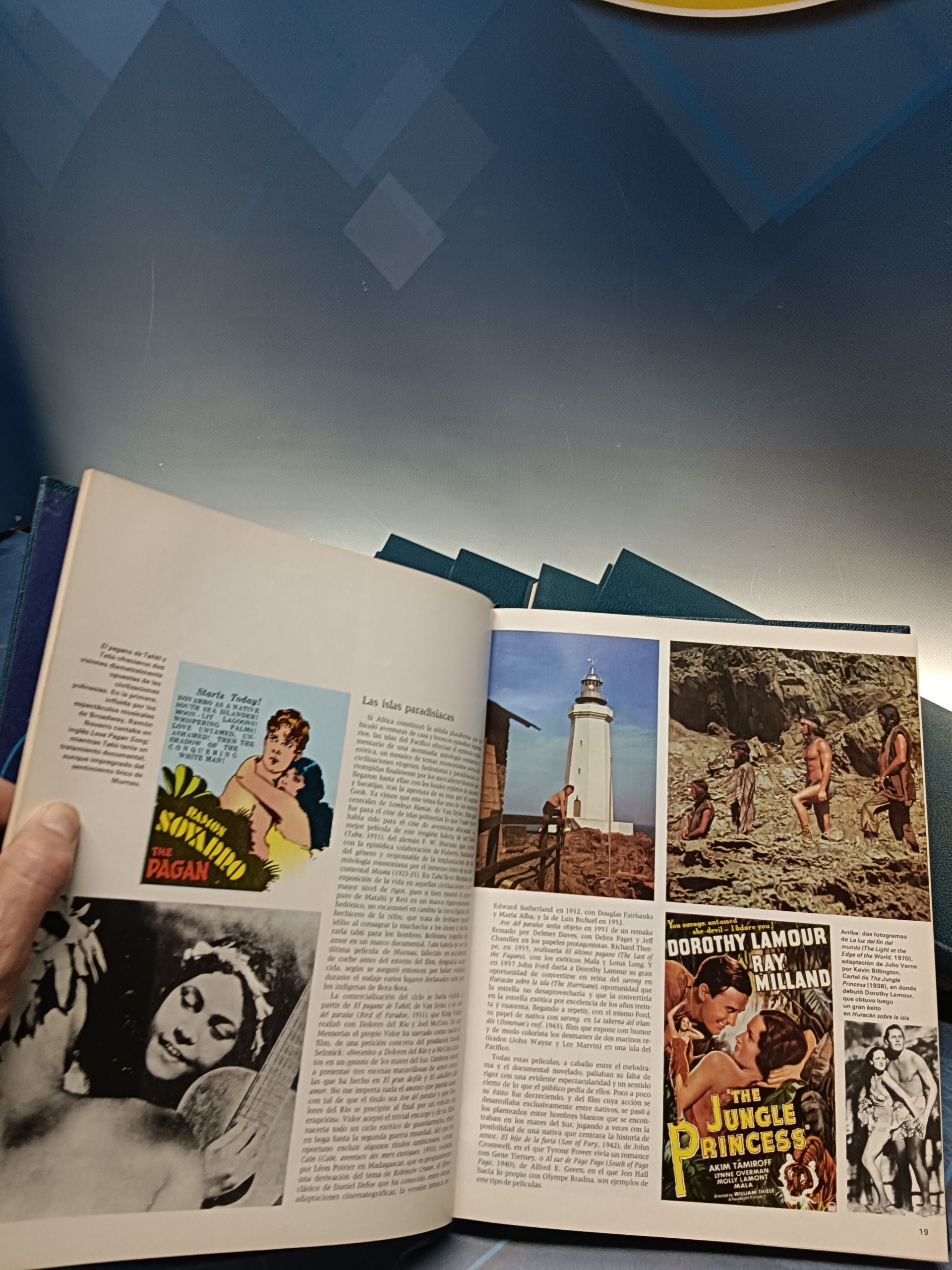 COLECCIÓN - EL CINE, ENCICLOPEDIA DEL 7º ARTE - TOMO I AL 8, falta apéndices - BURU LAN - Imagen 7