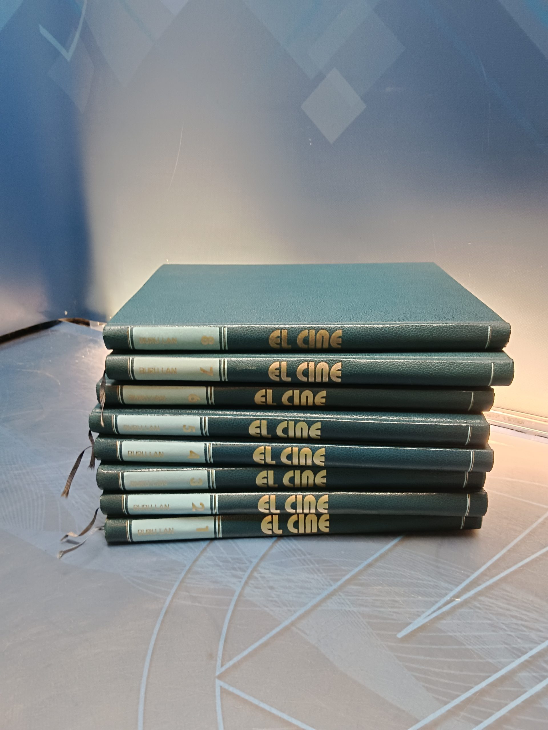 COLECCIÓN - EL CINE, ENCICLOPEDIA DEL 7º ARTE - TOMO I AL 8, falta apéndices - BURU LAN