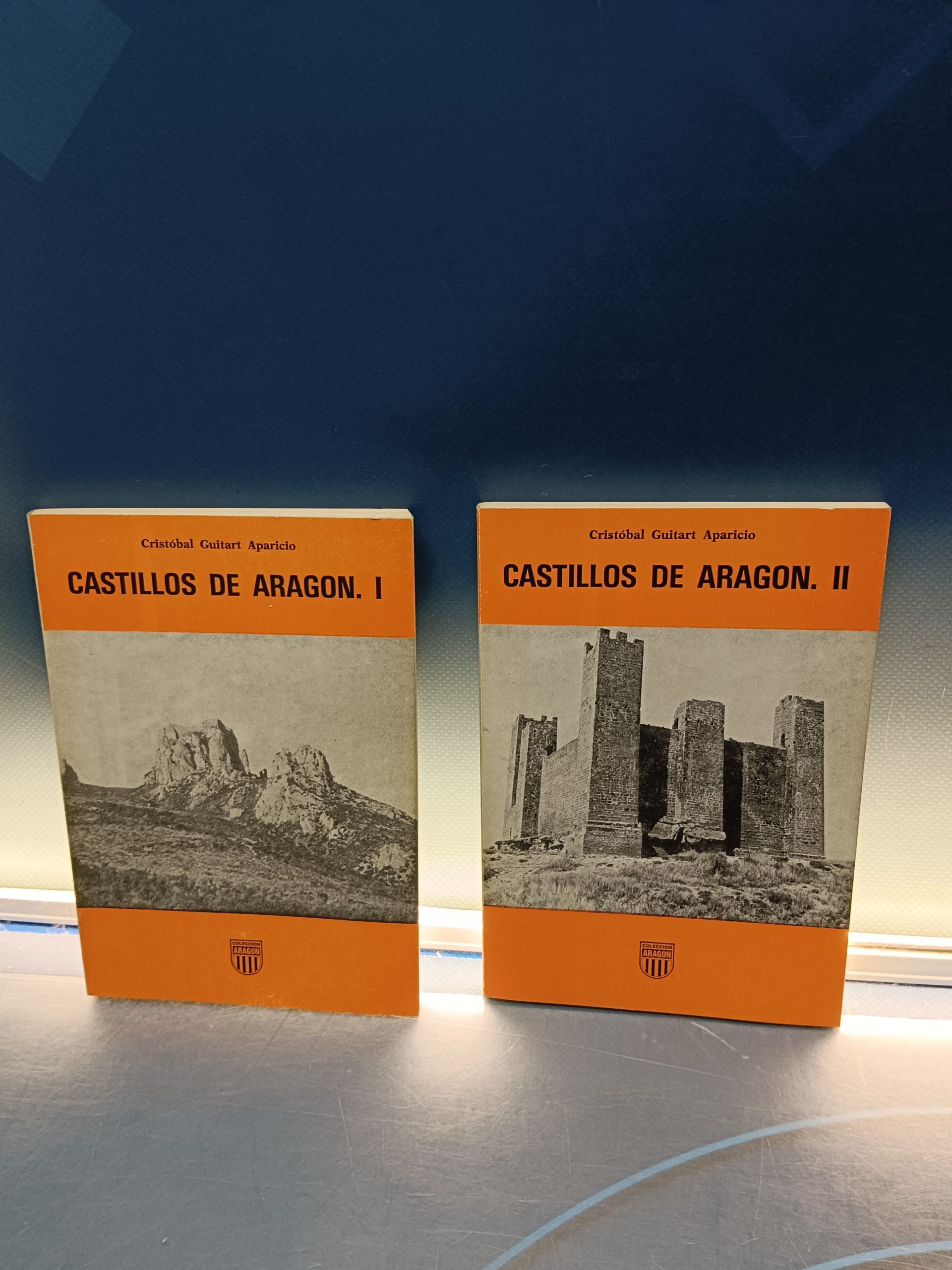 libros, CASTILLOS DE ARAGÓN TOMOS 1 Y 2, Coleccion Aragon