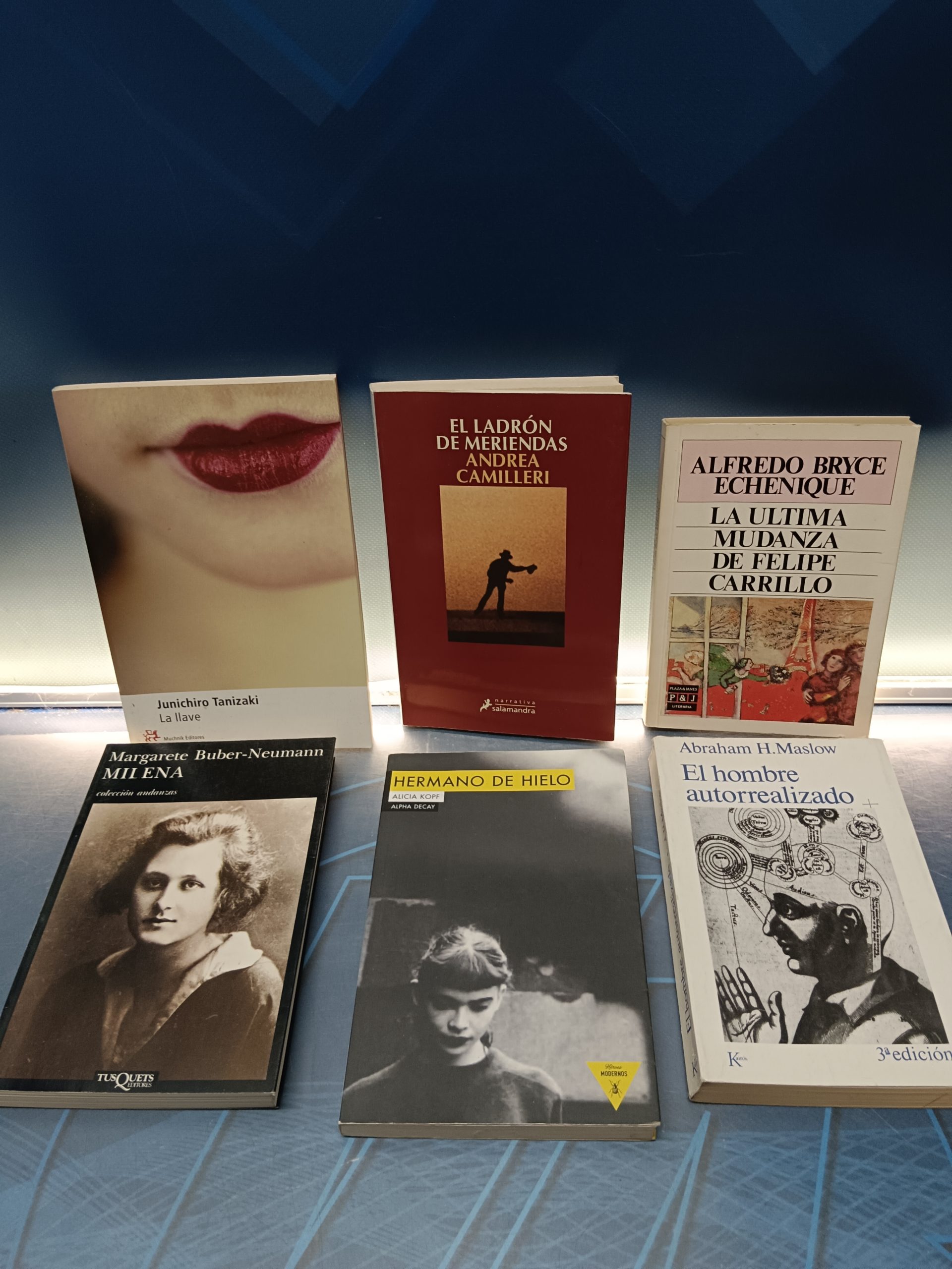 6 novelas, autores contemporáneos
