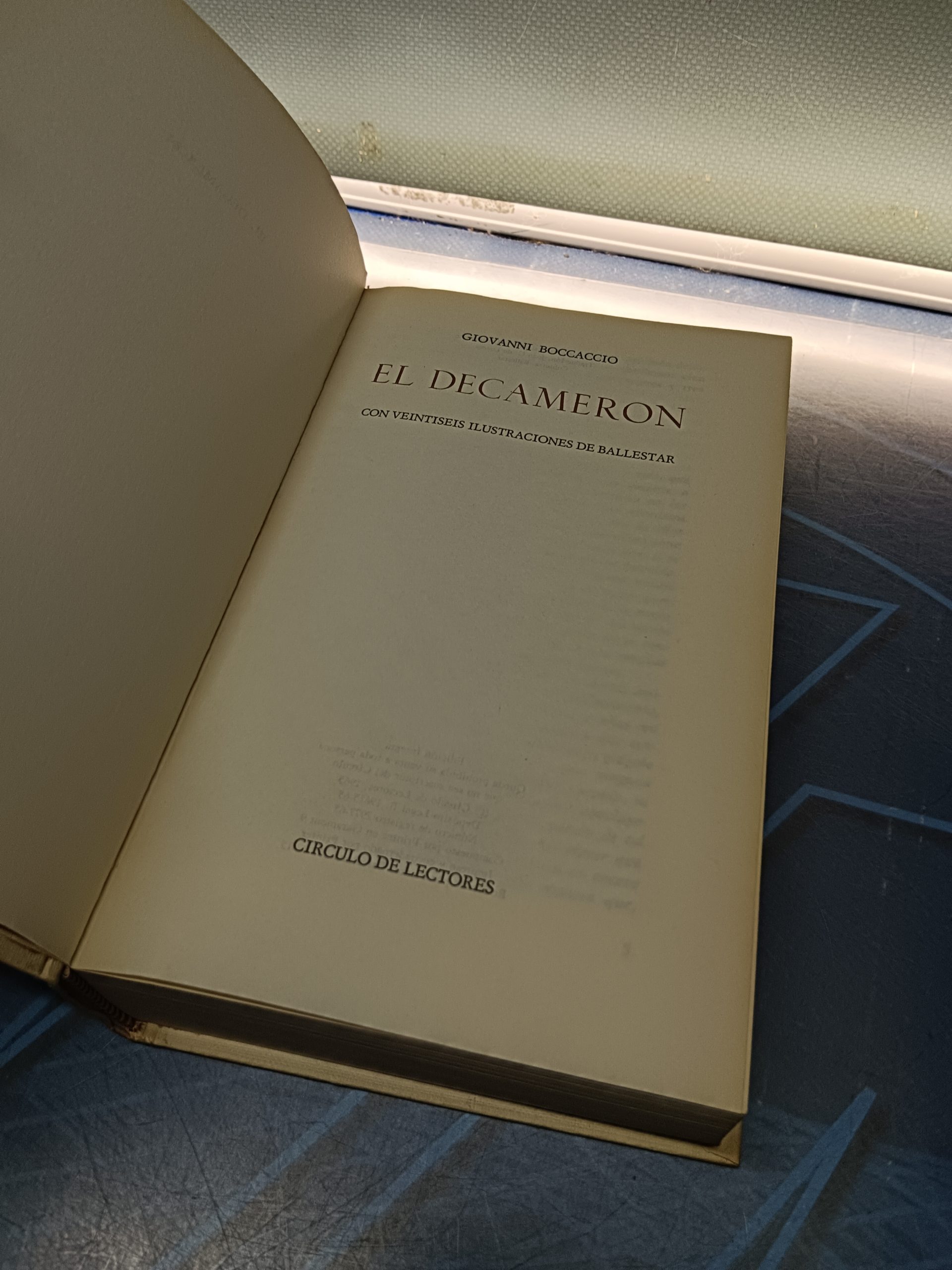 EL DECAMERON - GIOVANNI BOCCACCIO - CIRCULO DE LECTORES - Imagen 4