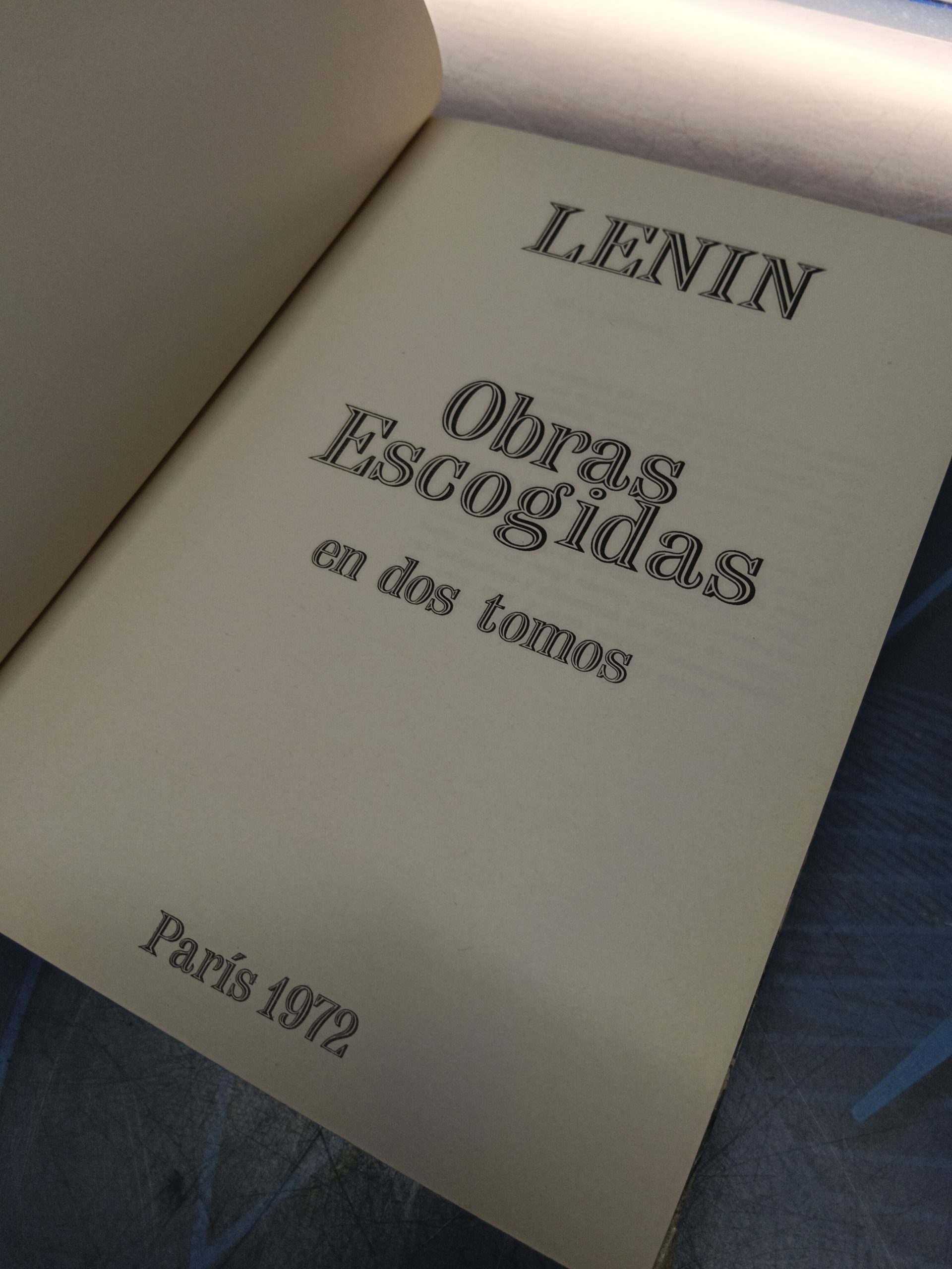 libro, LENIN. OBRAS ESCOGIDAS 1 - EDITORIAL EBRO 1972 - Imagen 3