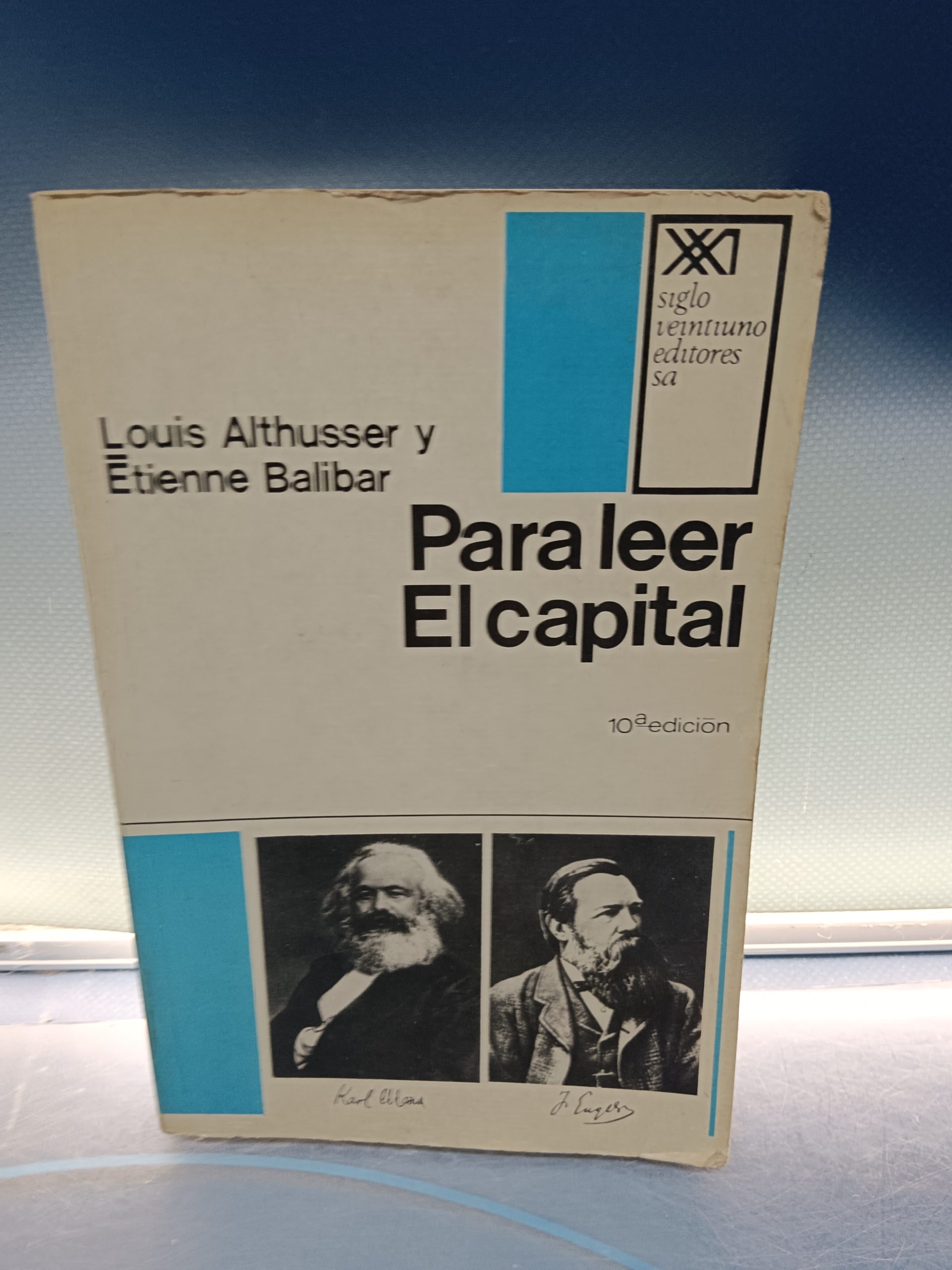 libro,  LOUIS ALTHUSSER Y ETIENNE BALIBAR,  Para leer El capital