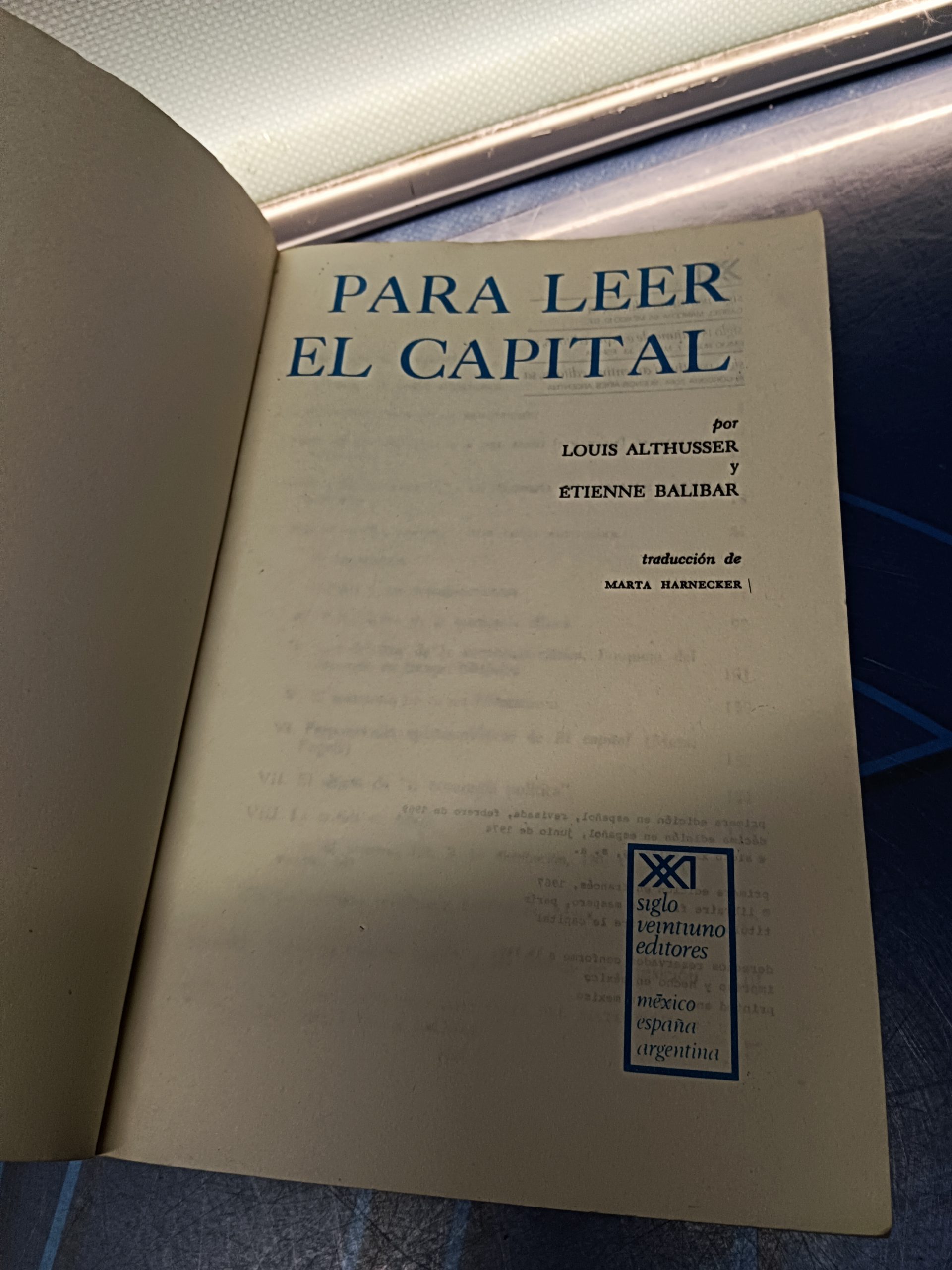 libro, LOUIS ALTHUSSER Y ETIENNE BALIBAR, Para leer El capital - Imagen 4