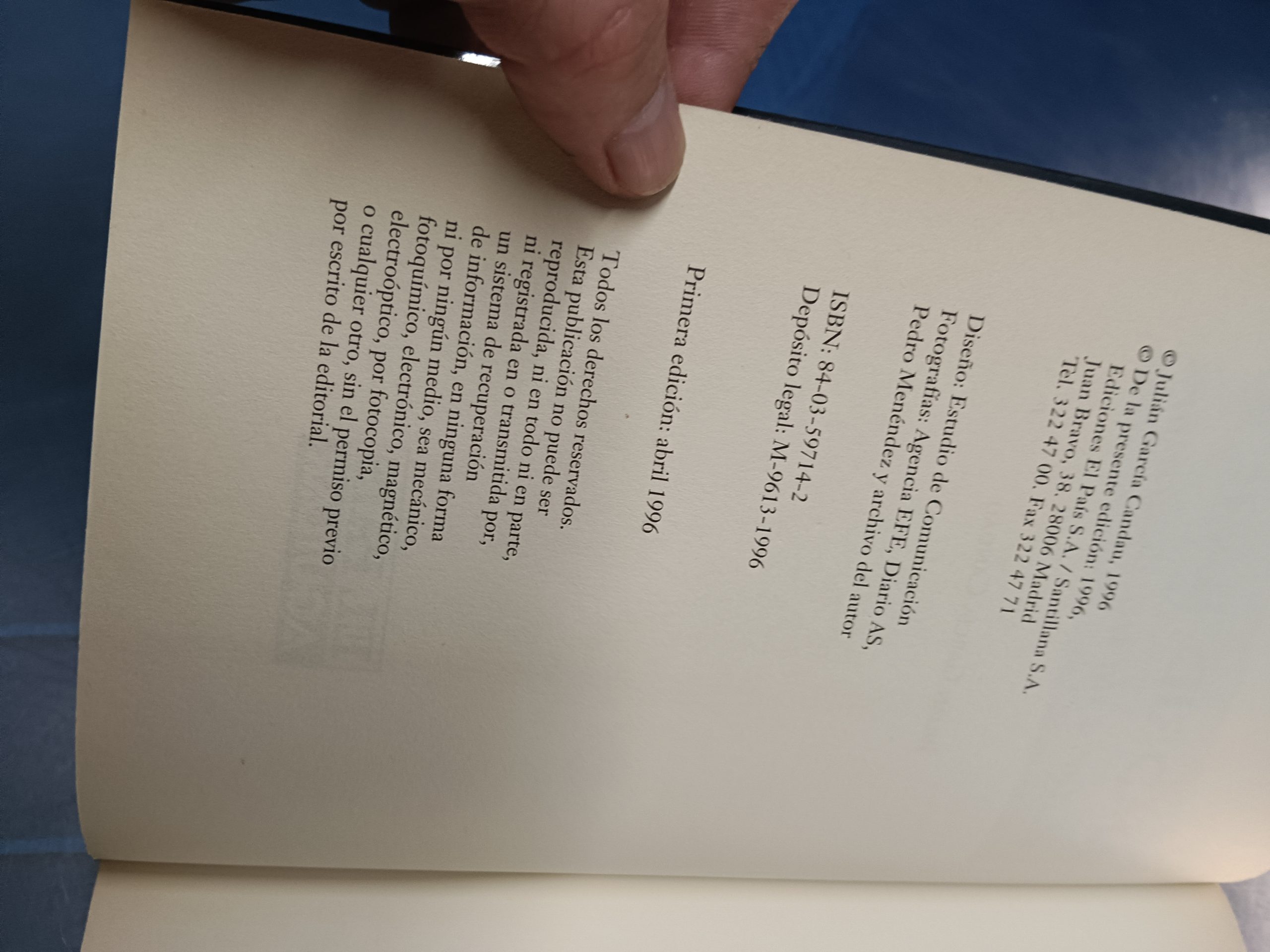 libro, HISTORIA DE UN DESAMOR MADRID - BARCA - JULIAN GARCIA CANDAU - Imagen 4