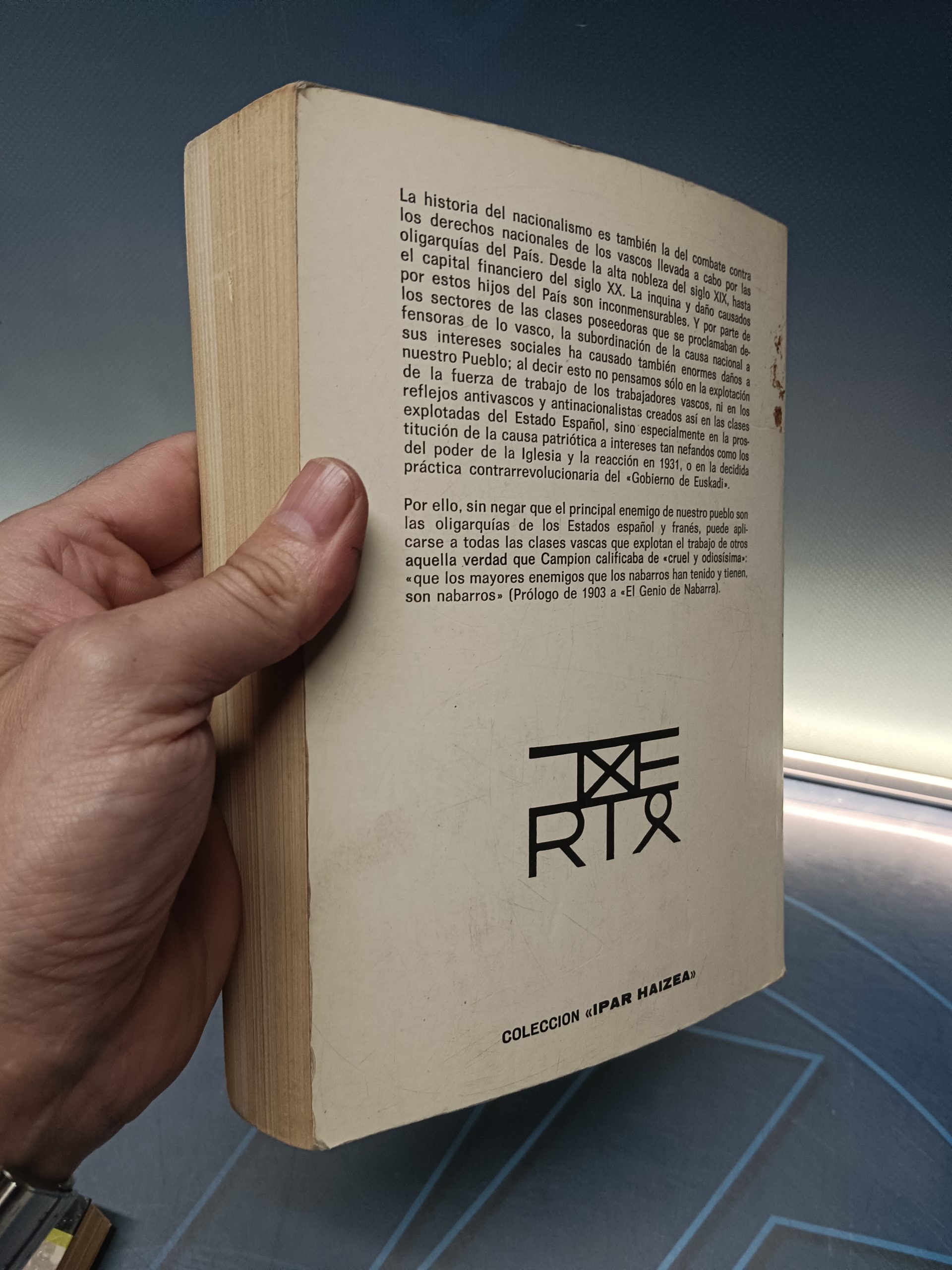 libro, EL NACIONALISMO VASCO 1876-1936, BELTZA - Imagen 6