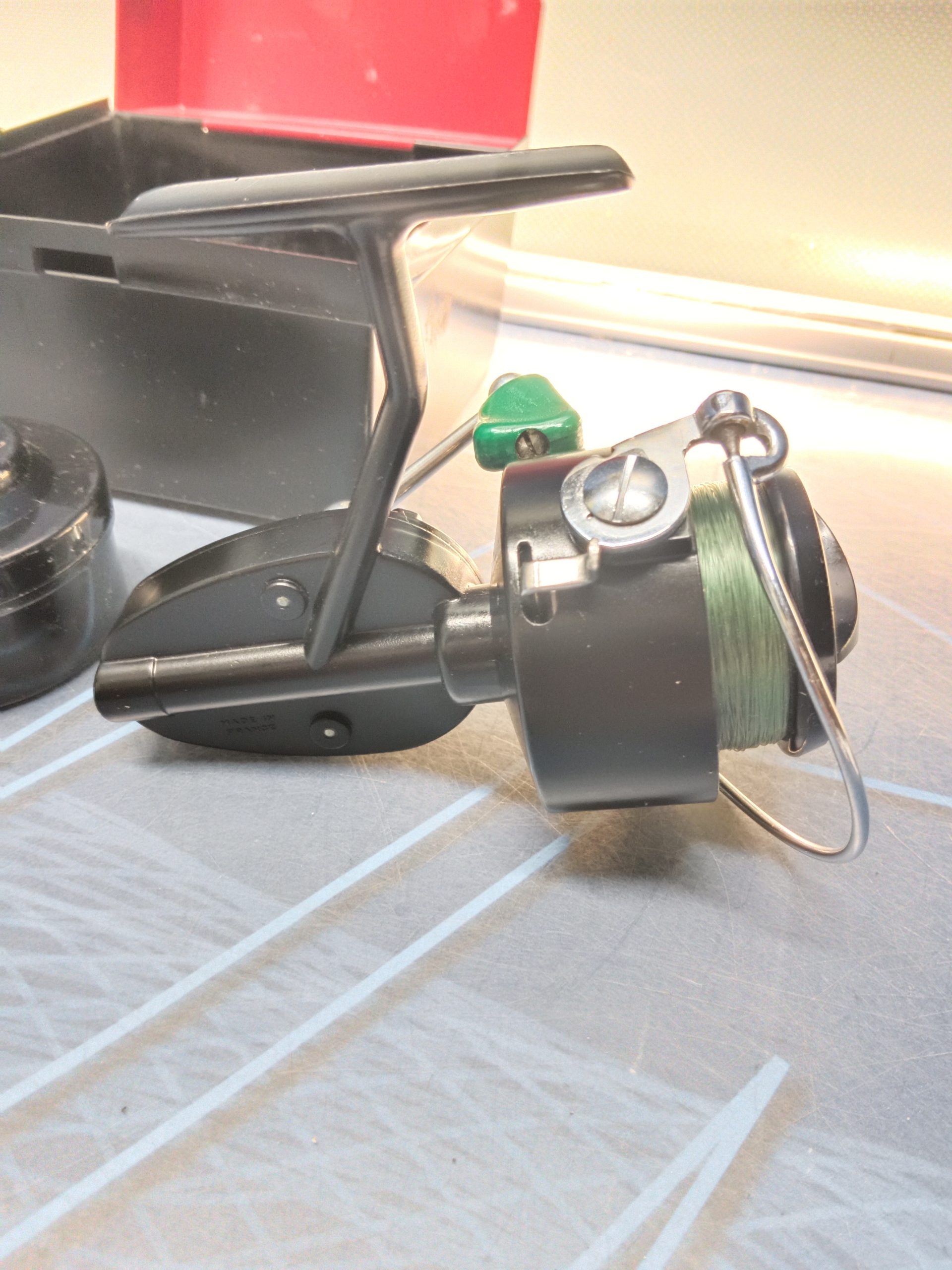 carrete de pesca, en su caja, MOULINET MITCHELL VINTAGE - MITCHELL 350 - Imagen 9