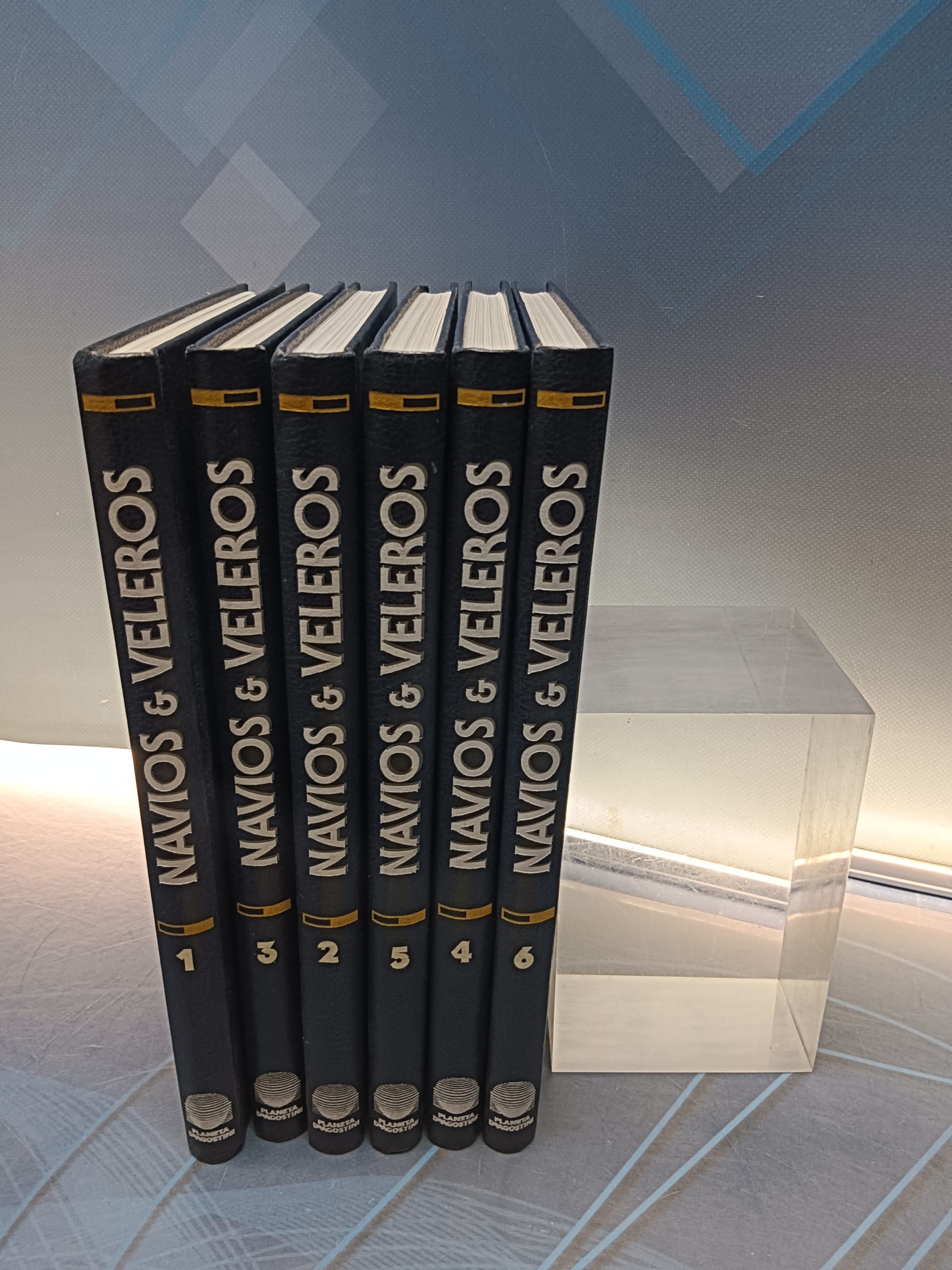 Enciclopedia Navíos y Veleros de Planeta Deagostini. tomos 1 al 6. completa