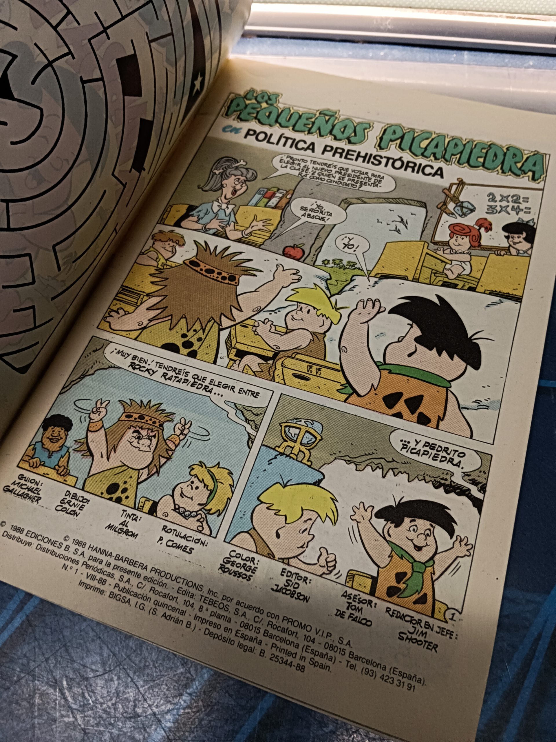 comic, tebeo, LOS PEQUEÑOS PICAPIEDRA. Nº 1 - Imagen 5