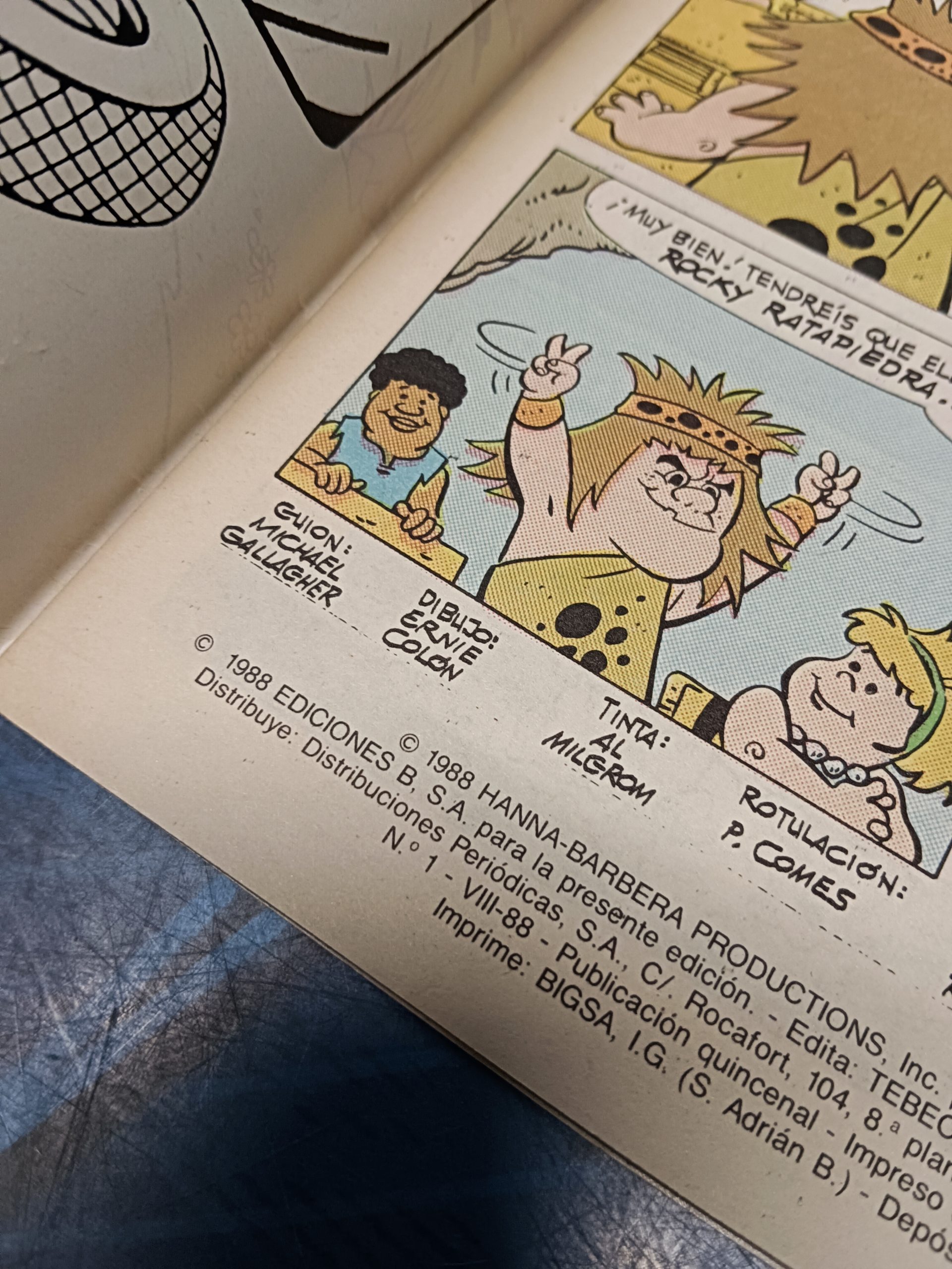 comic, tebeo, LOS PEQUEÑOS PICAPIEDRA. Nº 1 - Imagen 4