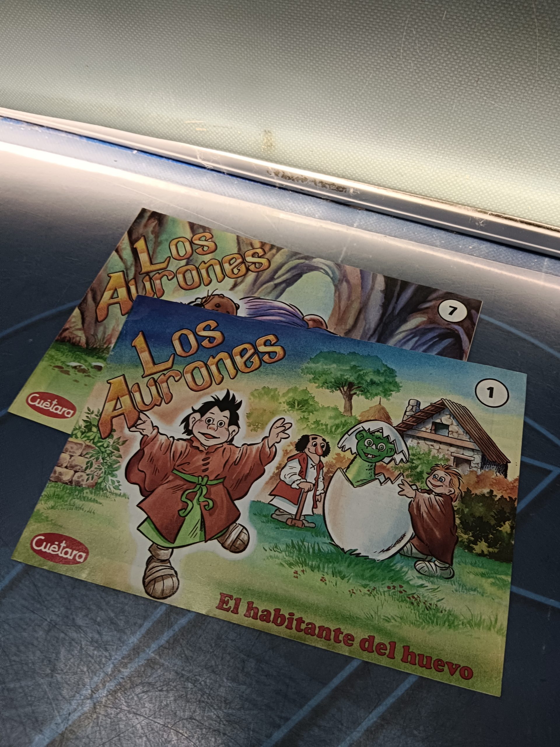 comic tebeo los aurones. nº 1. y nº 7 -cuetara - Imagen 3