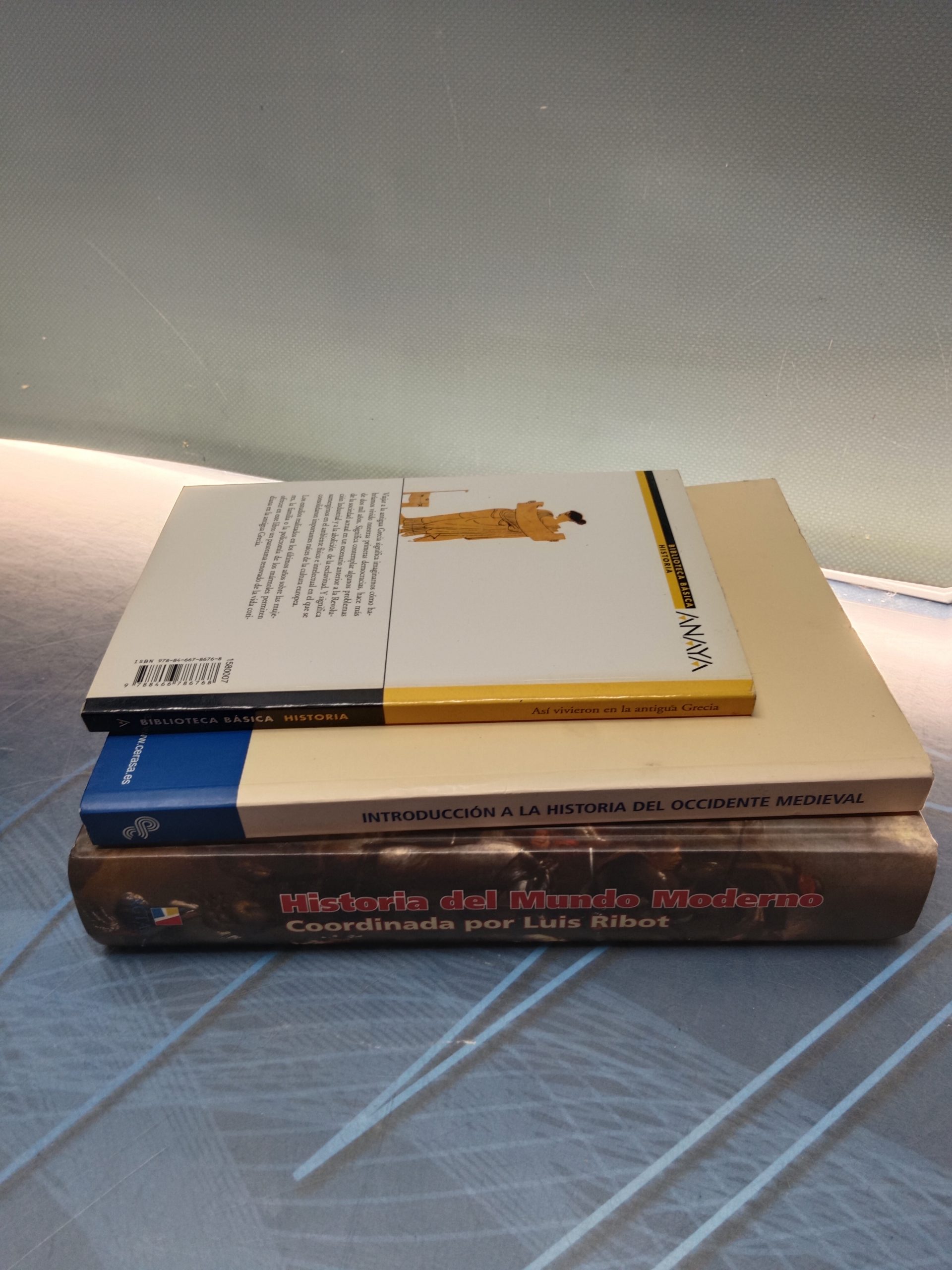 Lote 3 libros, Historia, INTRODUCCIÓN A LA HISTORIA DEL OCCIDENTE MEDIEVAL, ASÍ VIVIERON EN LA ANTIGUA GRECIA Y mas.. - Imagen 5