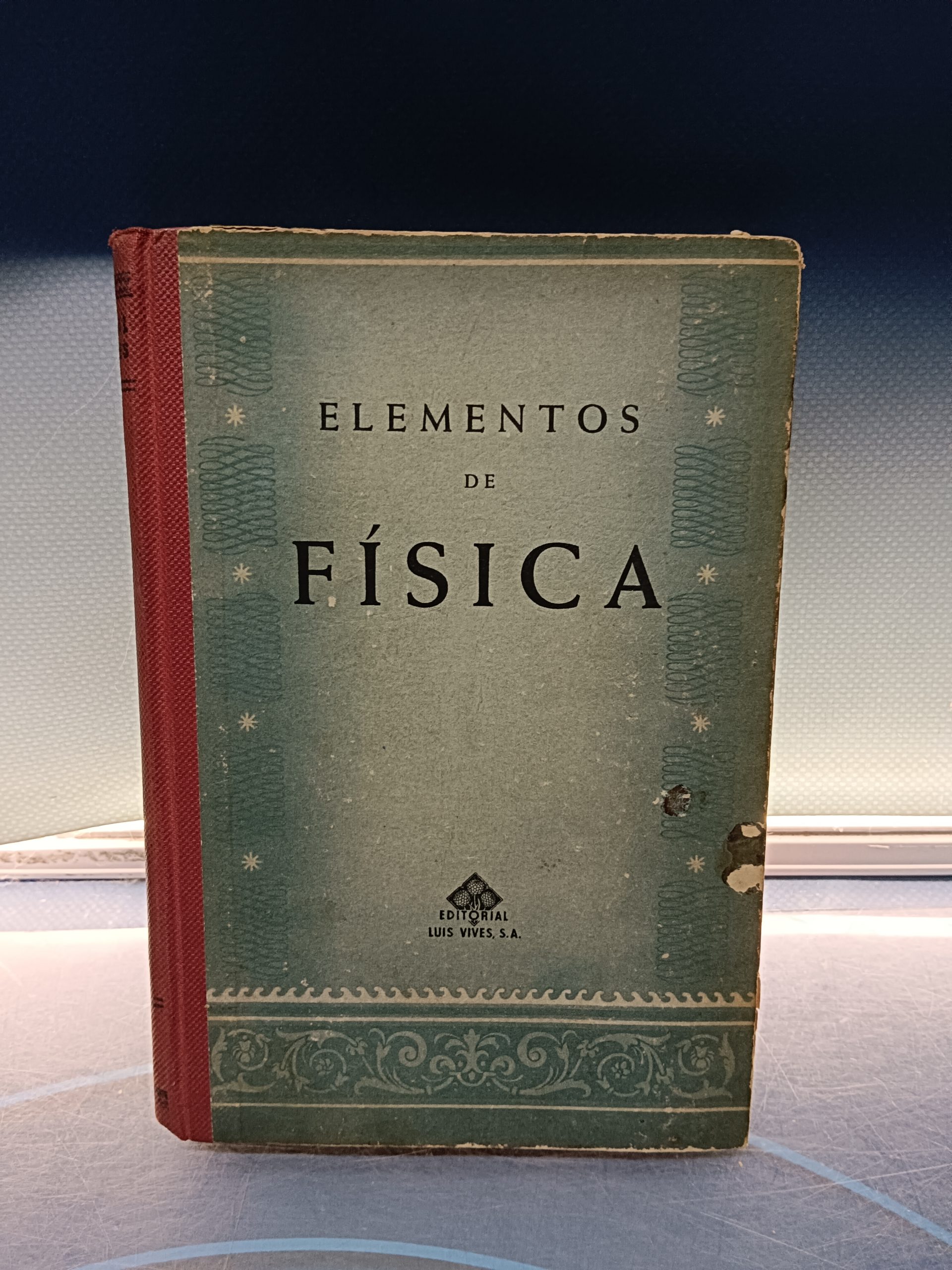 Libro, ELEMENTOS DE FÍSICA- EDITORIAL LUIS VIVES