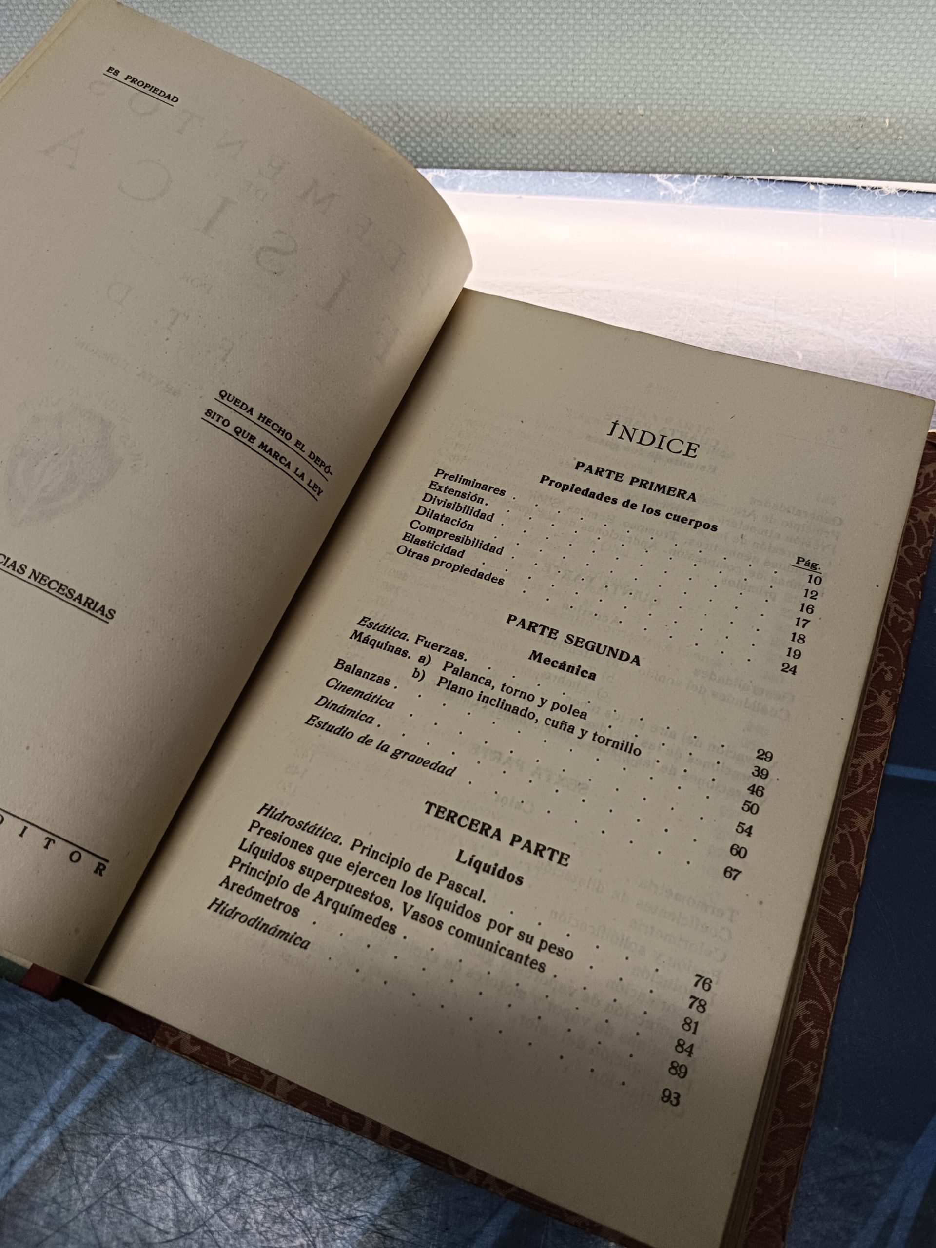 Libro, ELEMENTOS DE FÍSICA- EDITORIAL LUIS VIVES - Imagen 6