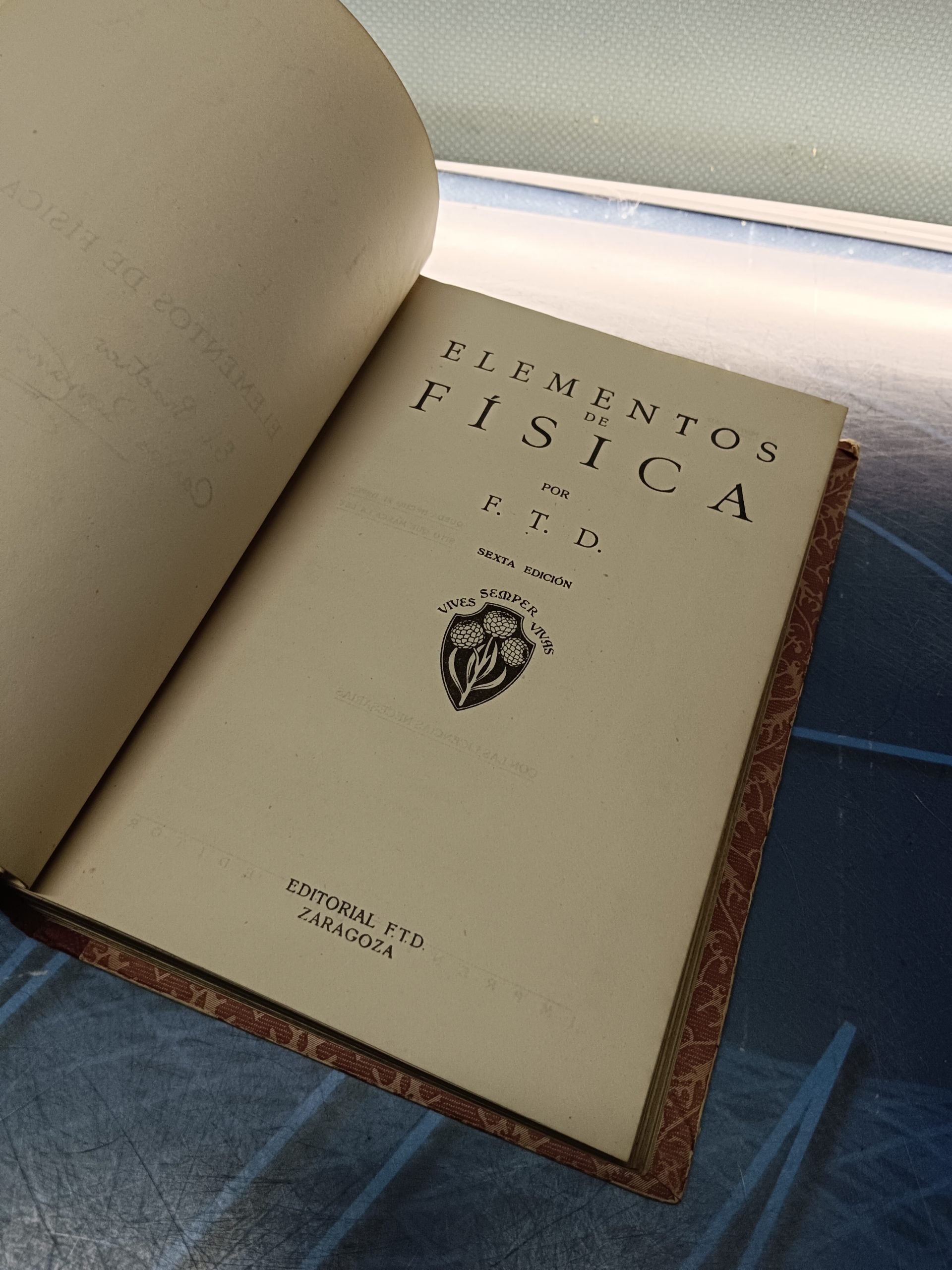 Libro, ELEMENTOS DE FÍSICA- EDITORIAL LUIS VIVES - Imagen 5