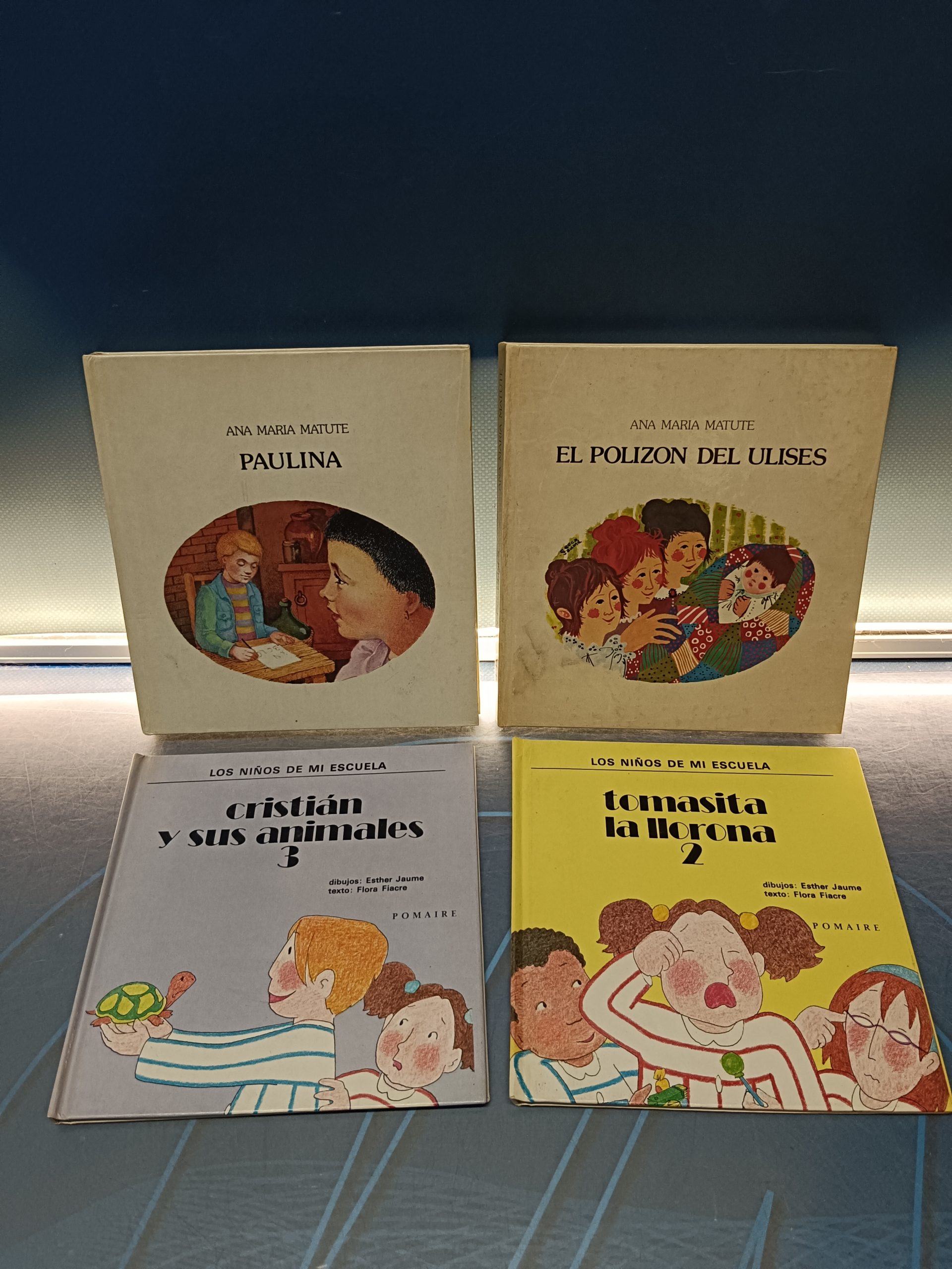 4 cuentos infantiles, Ana maria matute, Flora fiacre