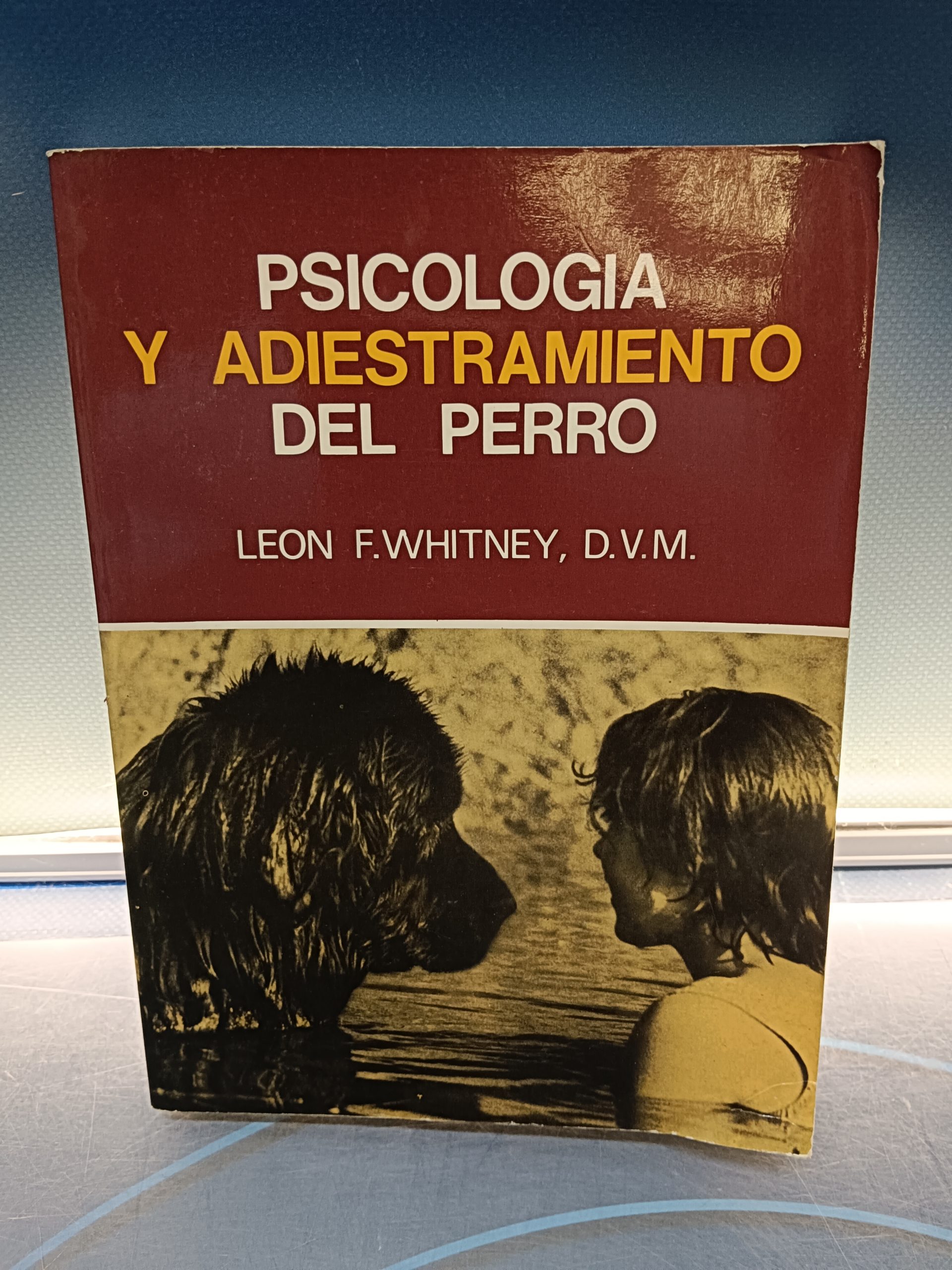 Libro, PSICOLOGÍA Y ADIESTRAMIENTO DEL PERRO, autor LEON F. WHITNEY