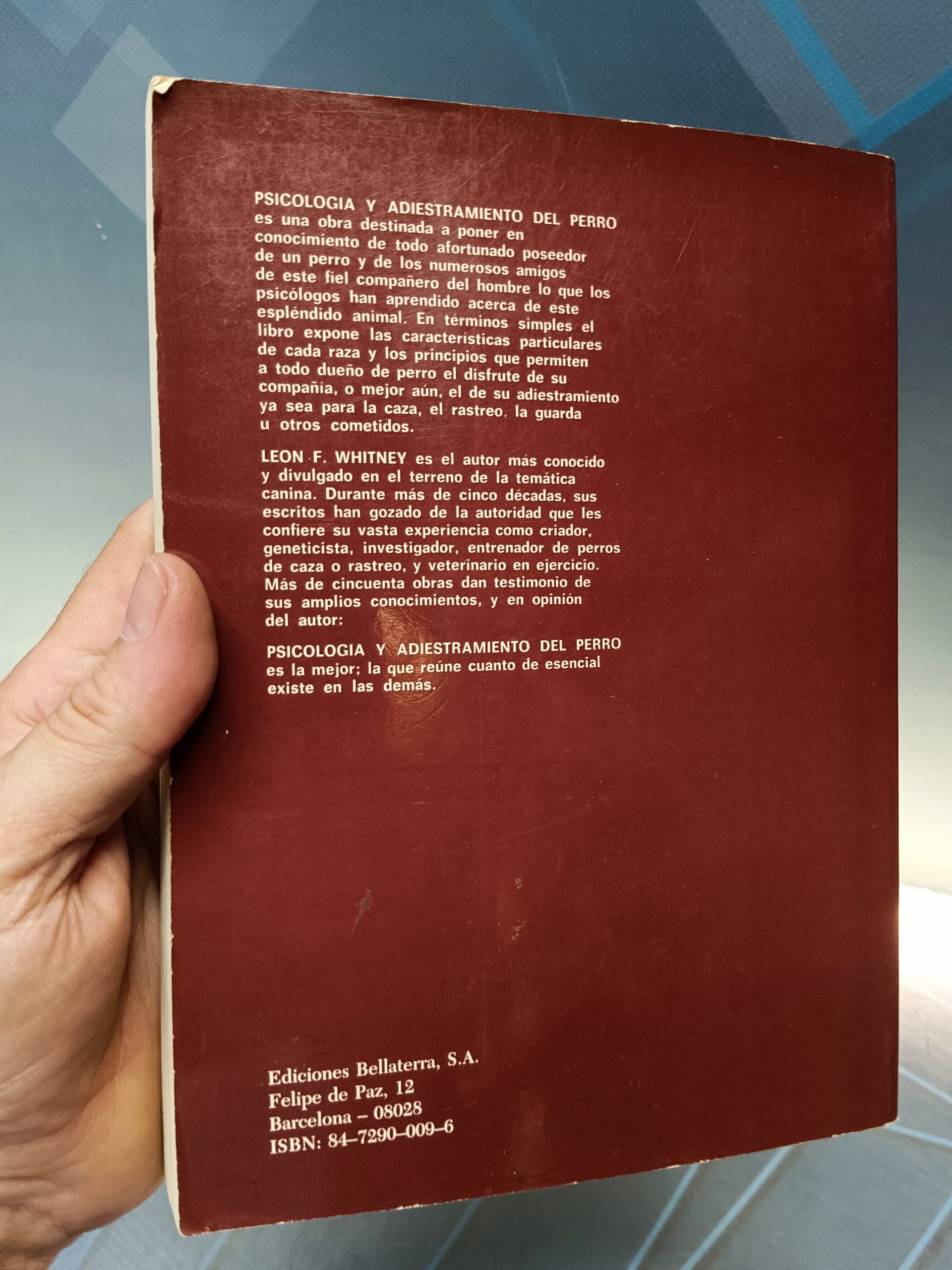 Libro, PSICOLOGÍA Y ADIESTRAMIENTO DEL PERRO, autor LEON F. WHITNEY - Imagen 6