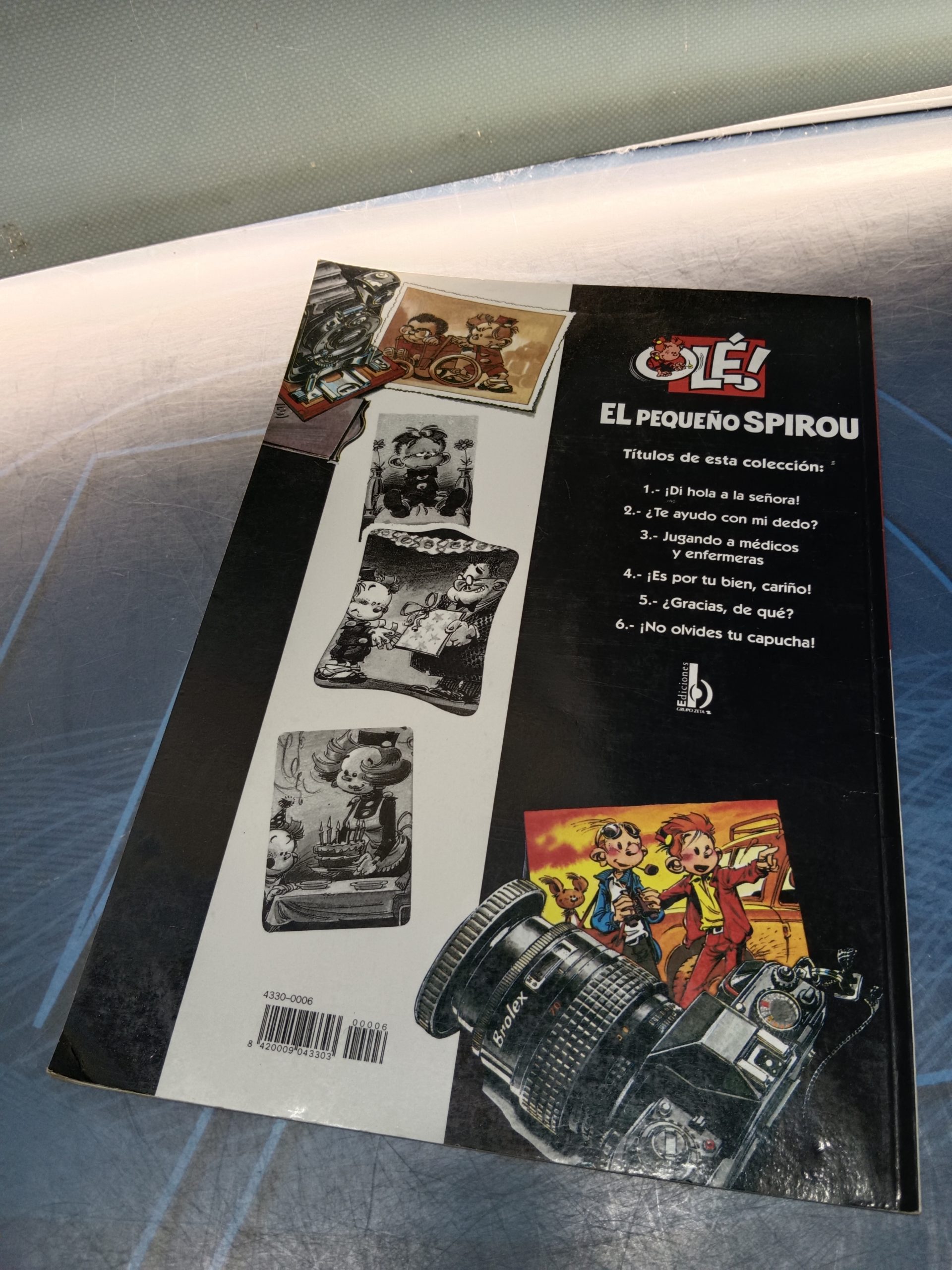 comic NO OLVIDES TU CAPUCHA EL PEQUEÑO SPIROU - 1ª EDICION 1997 - OLE N.º 6 - Imagen 3