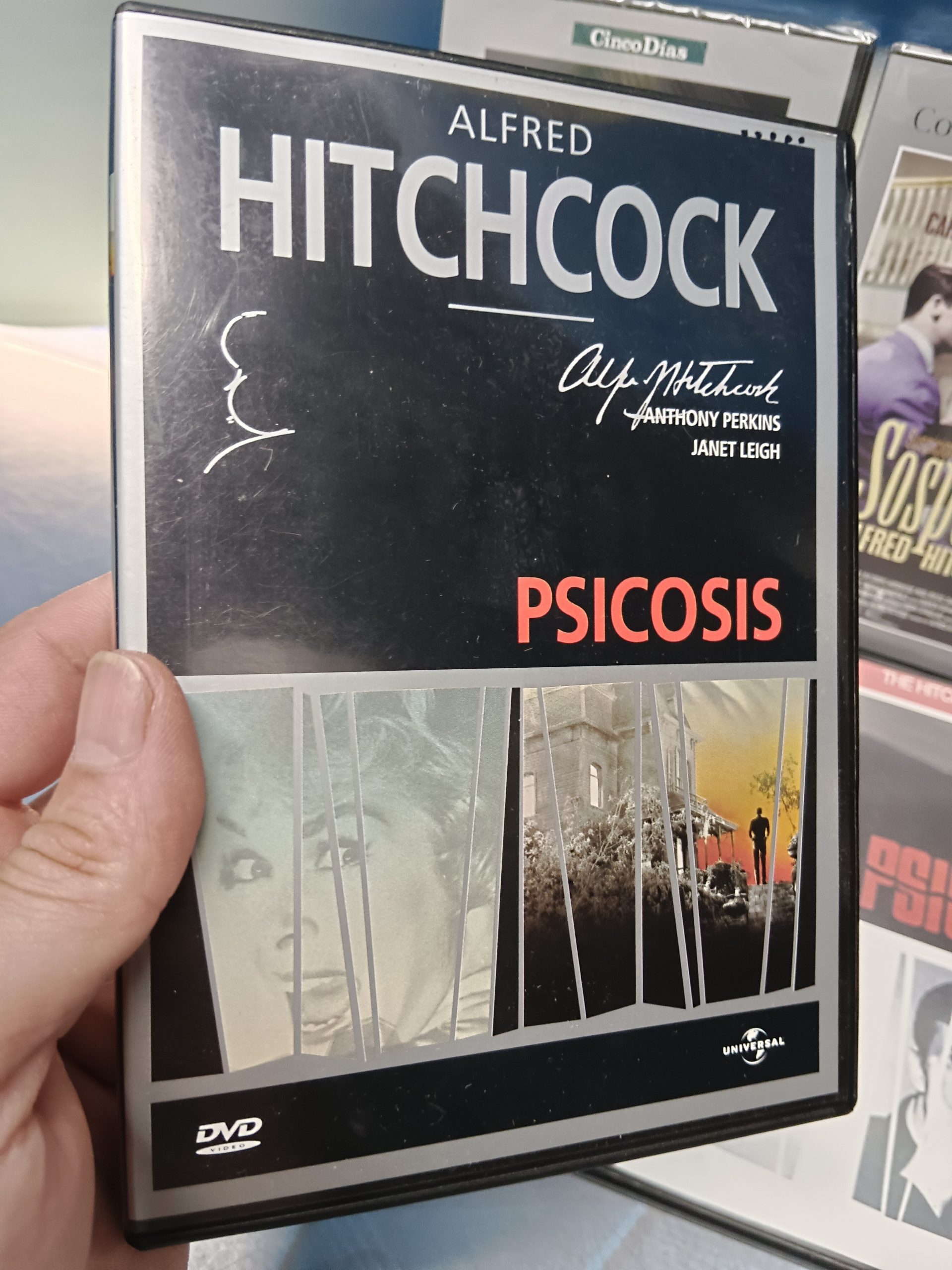 lote 6 peliculas DvD, Hitchcock, Psicosis, Sabotaje, Atormentada, Sospecha, y mas - Imagen 2