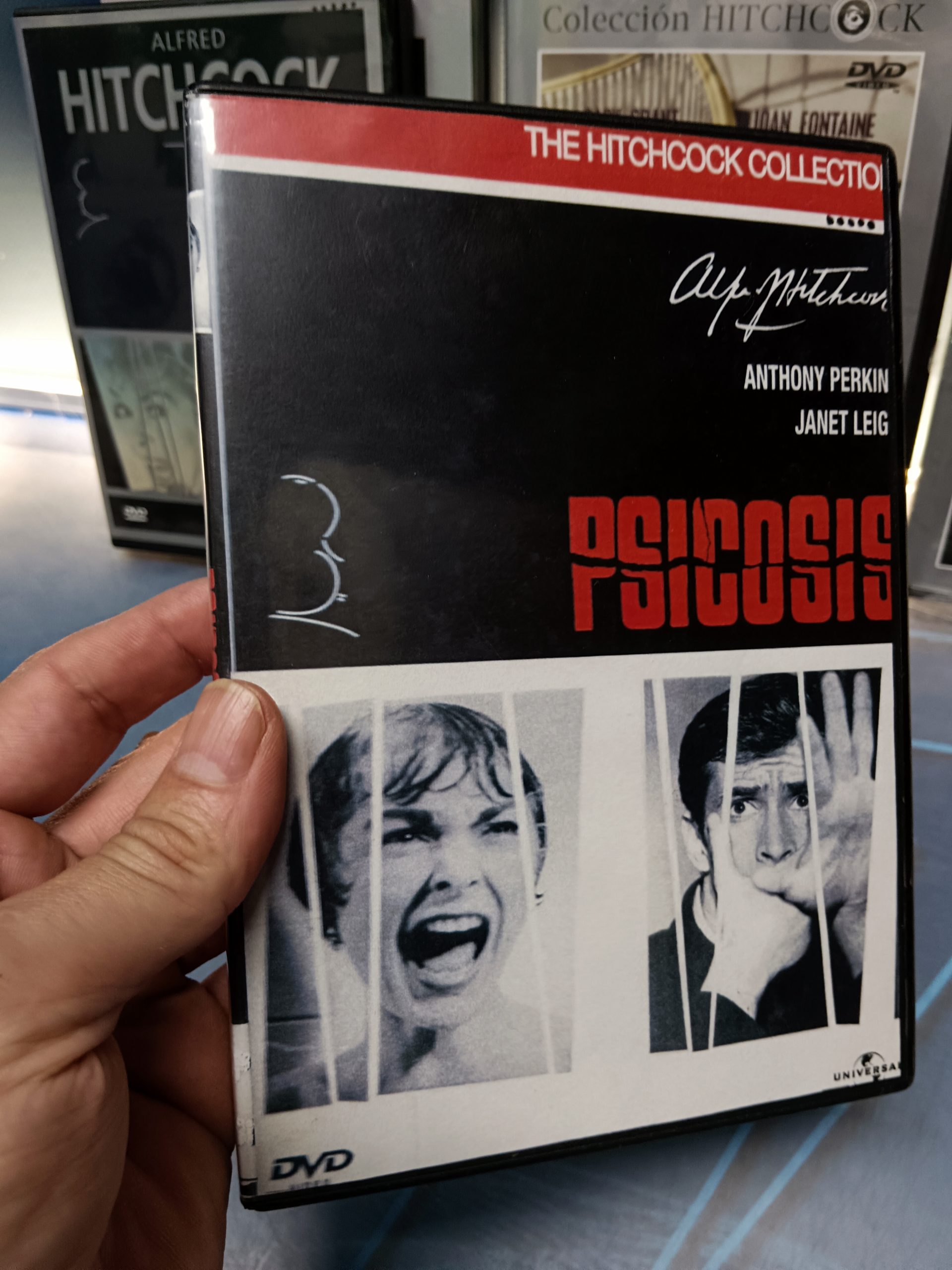 lote 6 peliculas DvD, Hitchcock, Psicosis, Sabotaje, Atormentada, Sospecha, y mas - Imagen 6