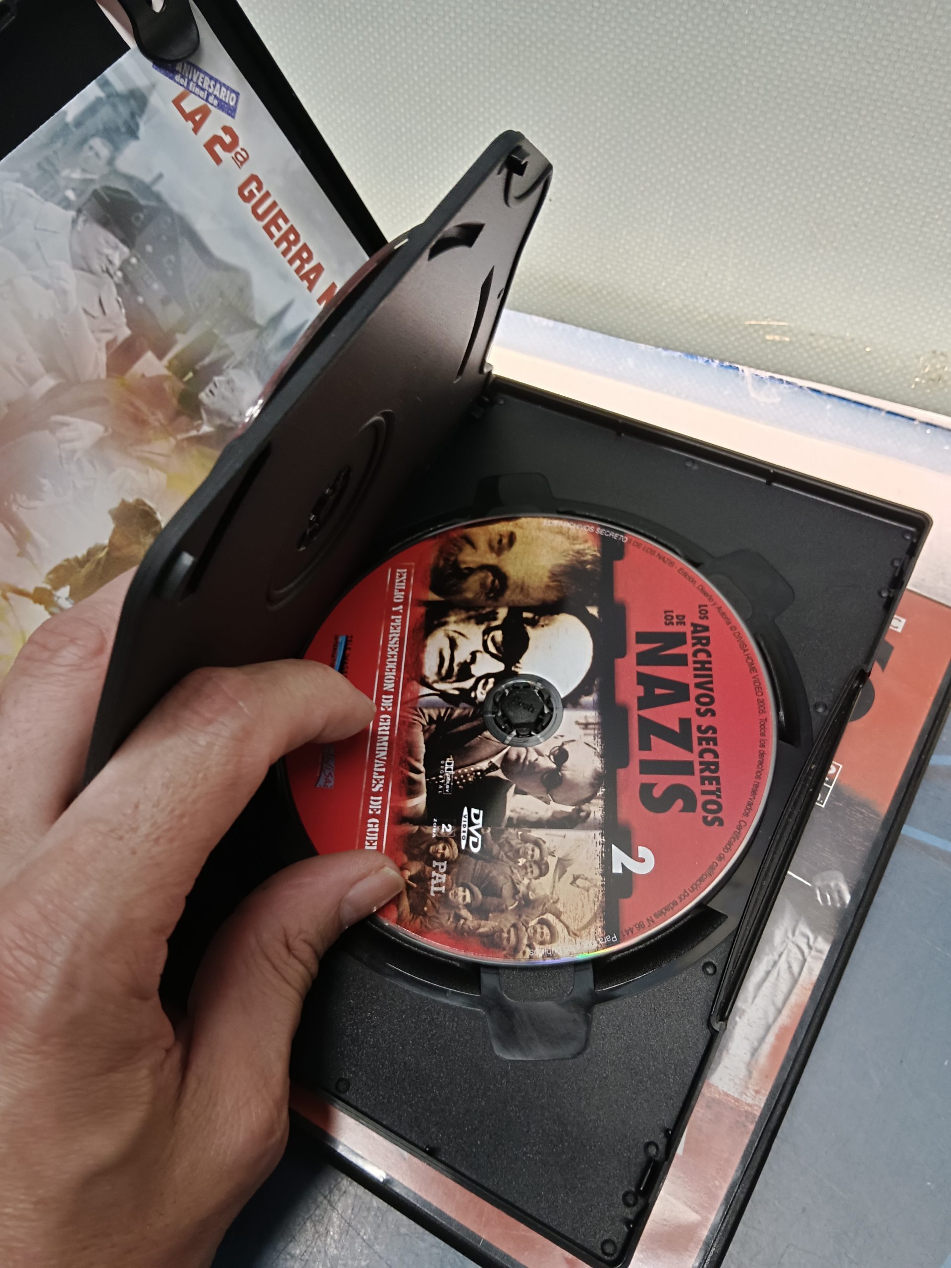 lote 2 documentales, dvd, Los Archivos secretos de los Nazis - Imagen 3