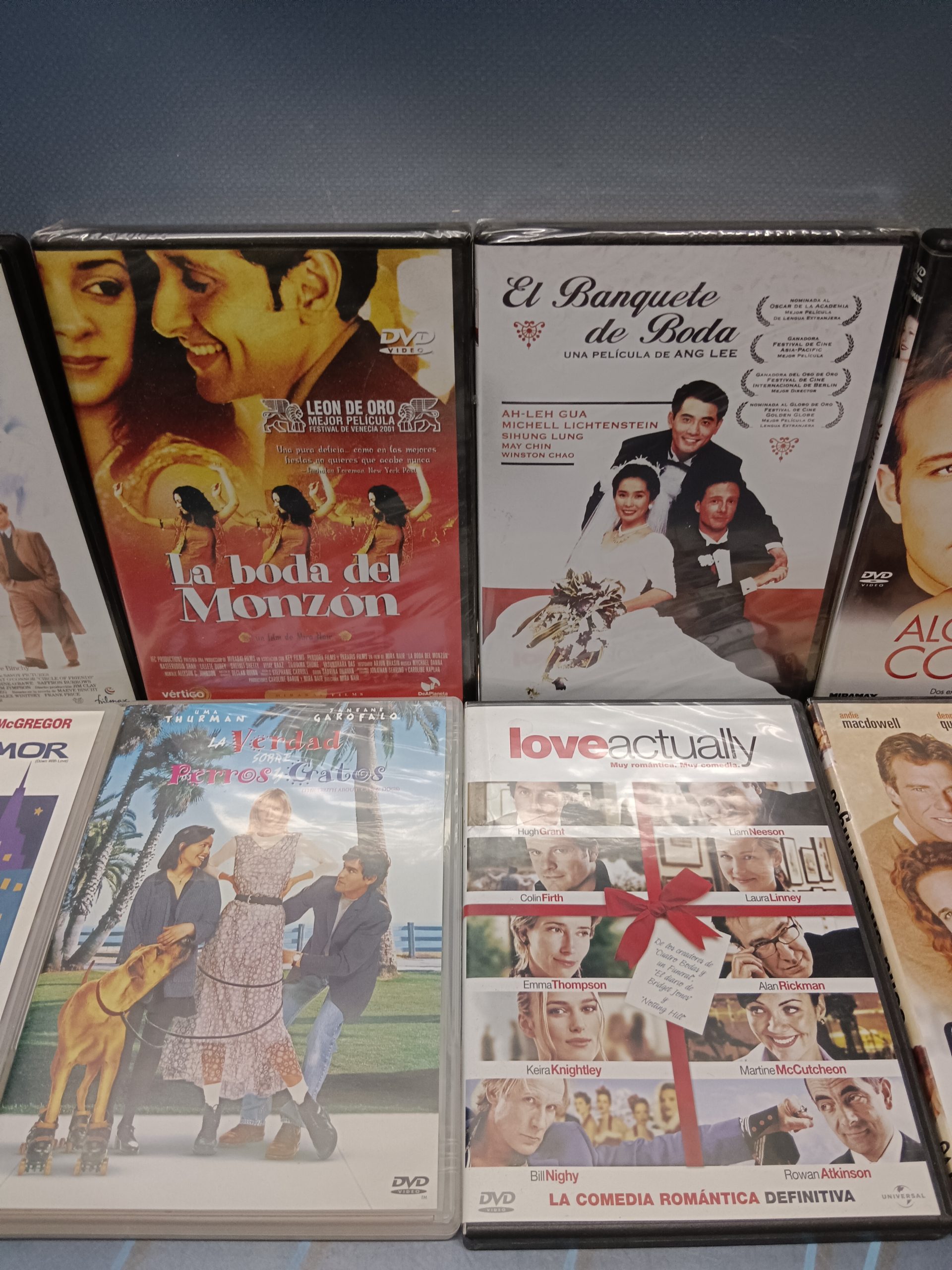 Lote 8 dvds romanticas, Algo que contar, Love actually, abajo el amor y mas - Imagen 7