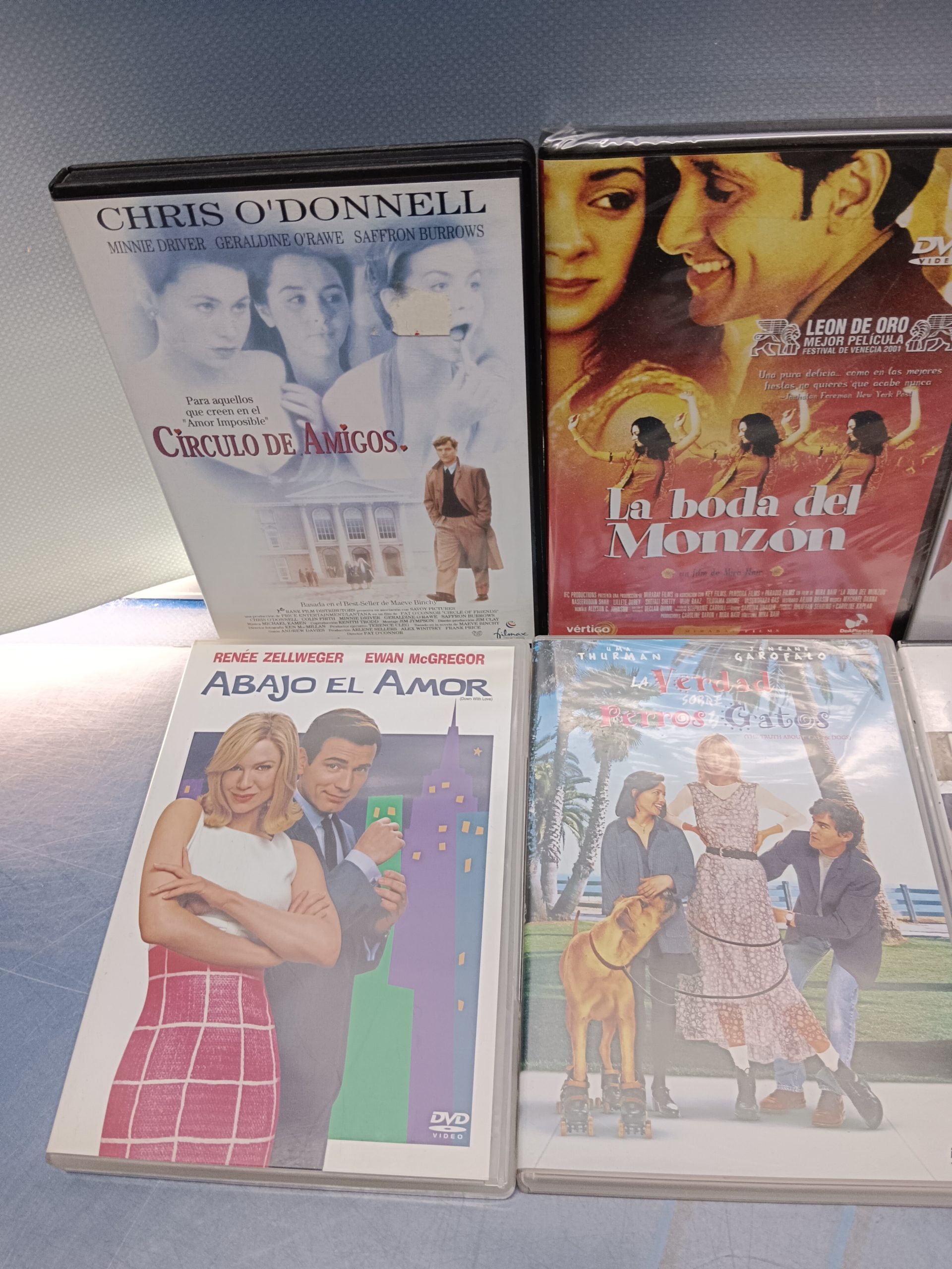 Lote 8 dvds romanticas, Algo que contar, Love actually, abajo el amor y mas - Imagen 6
