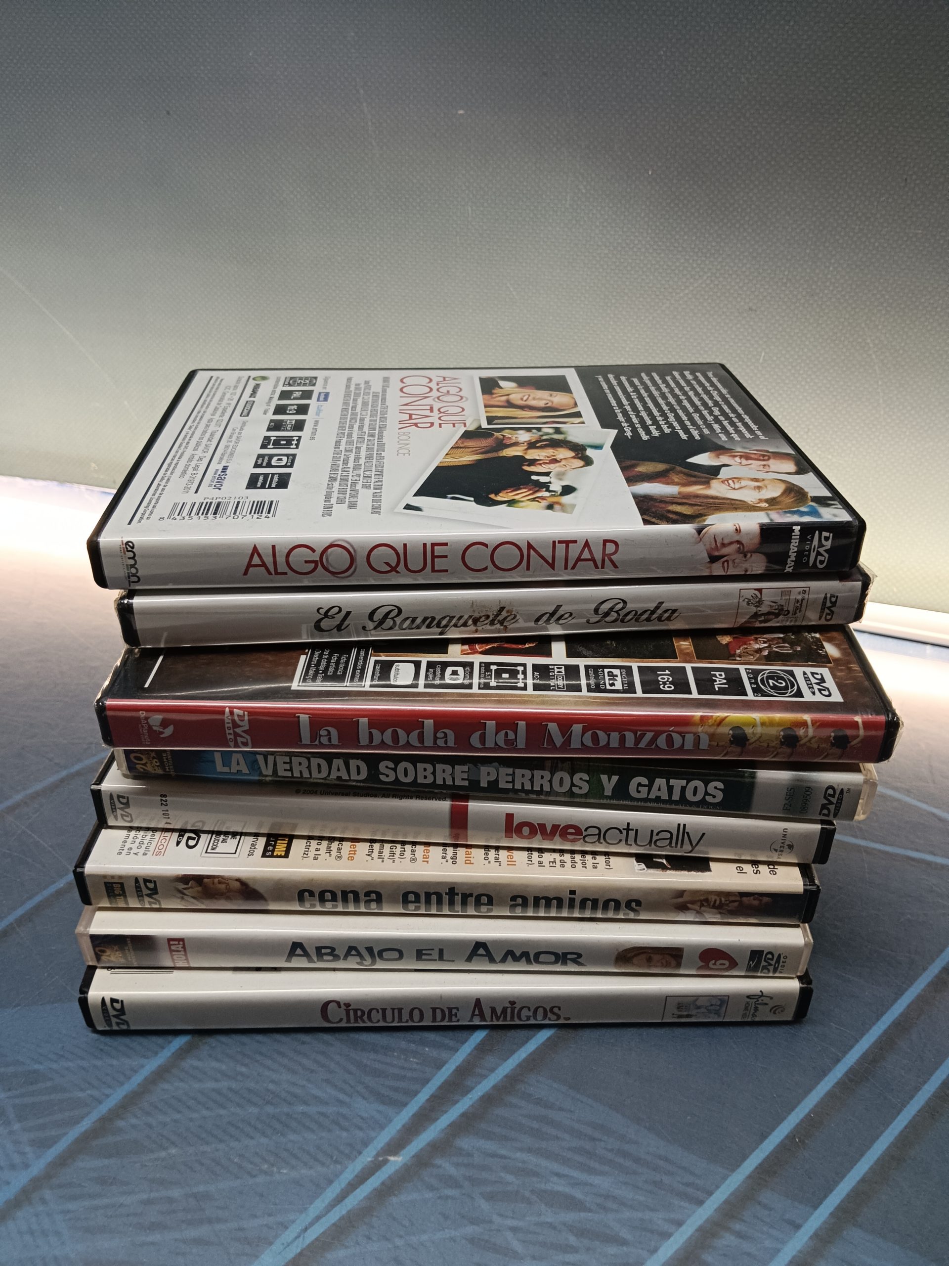 Lote 8 dvds romanticas, Algo que contar, Love actually, abajo el amor y mas - Imagen 8