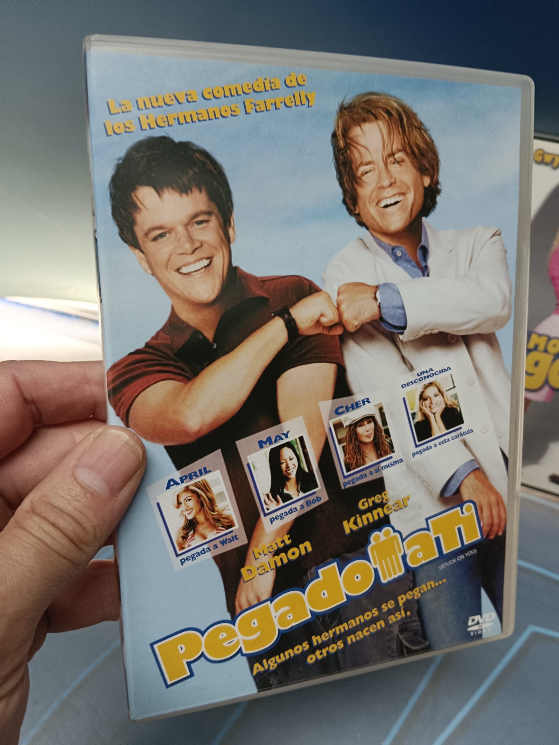 2 dvds, de los hermanos Farrelly. AMOR CIEGO + pegado a ti - Imagen 2