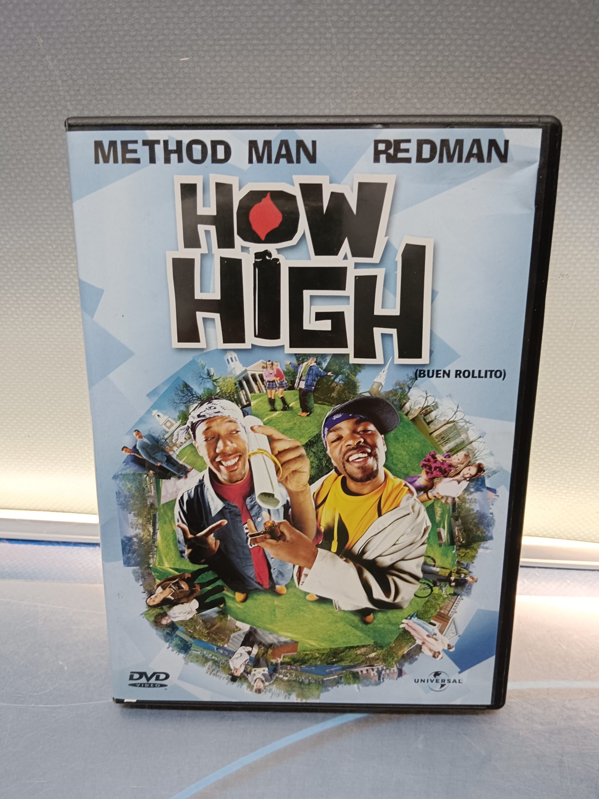 DVD HOW HIGH -BUEN ROLLITO- METHOD MAN REDMAN JESSE DYLAN
