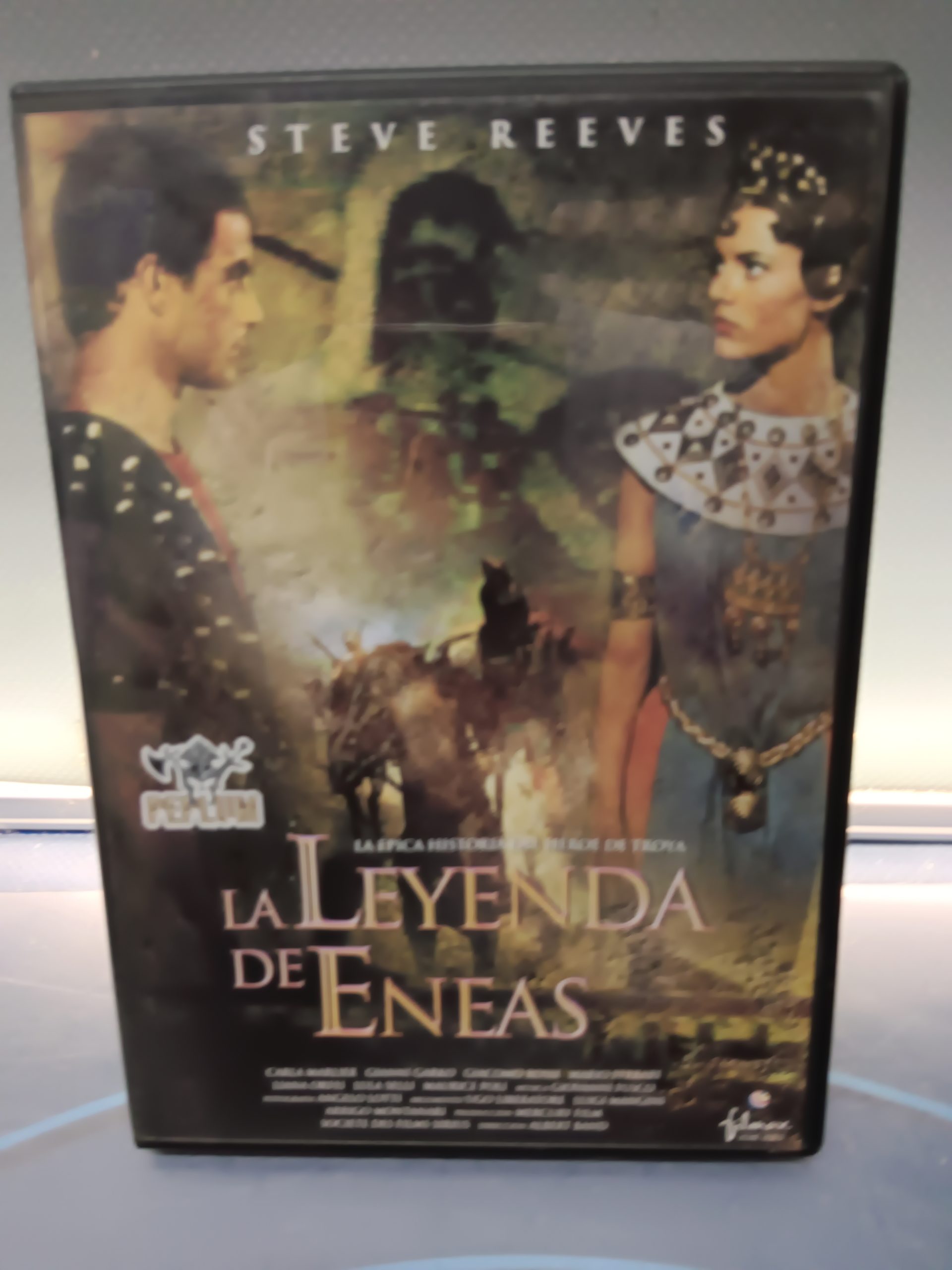 película en DVD, LA LEYENDA DE ENEAS - STEVE REEVES