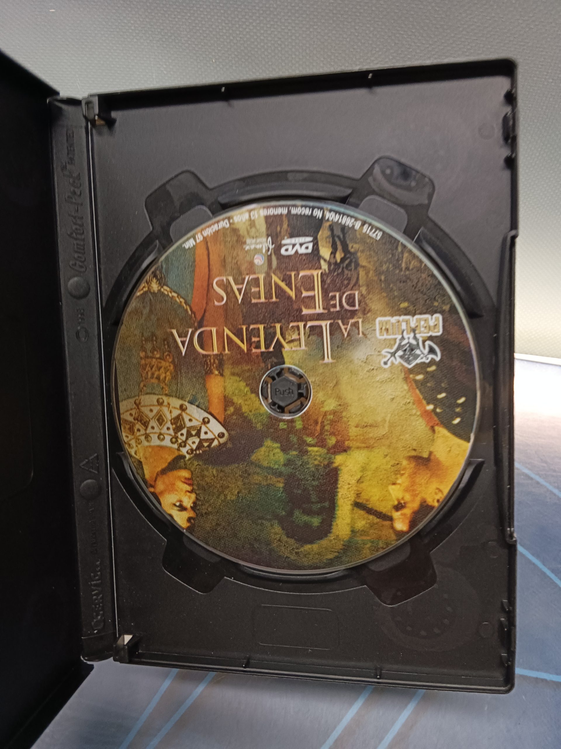 película en DVD, LA LEYENDA DE ENEAS - STEVE REEVES - Imagen 2