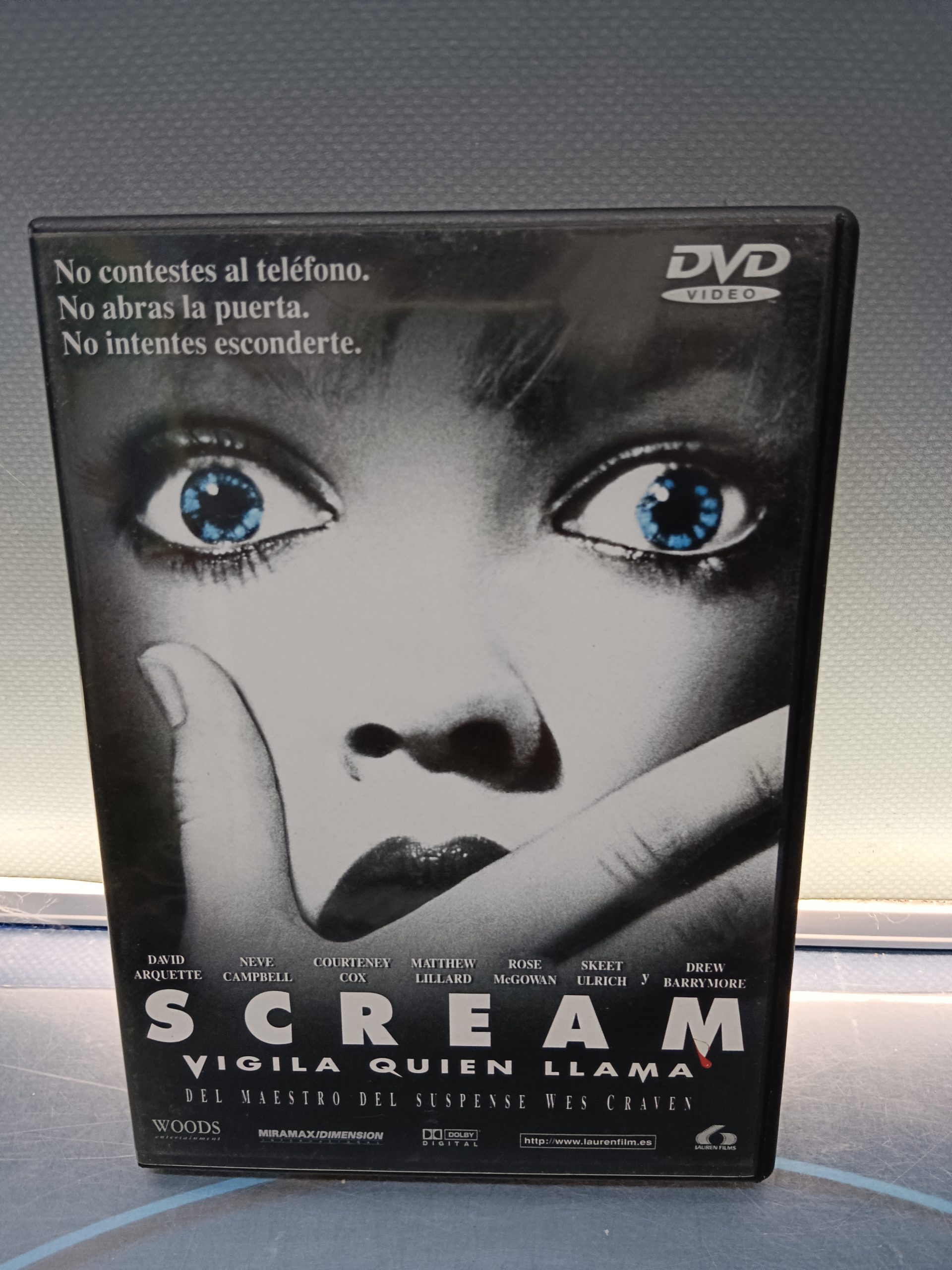 DvD SCREAM de Wes Craven