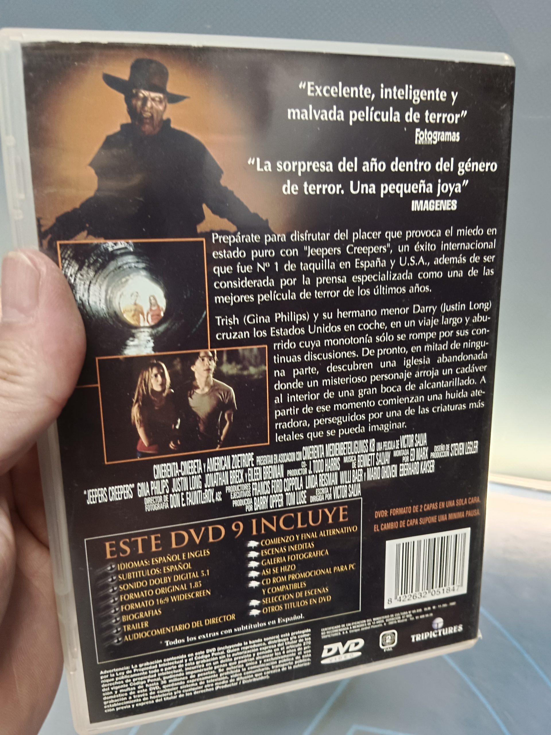 DvD, Jeepers Creepers Edición Especial, buscada - Imagen 5