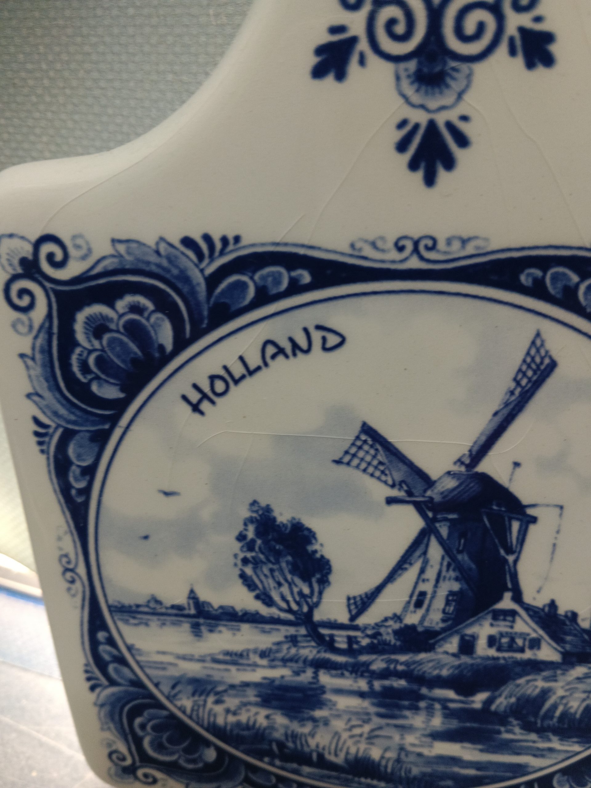 tabla de quesos cerámica 21x13 cm. Holland, DELFTS - Imagen 6