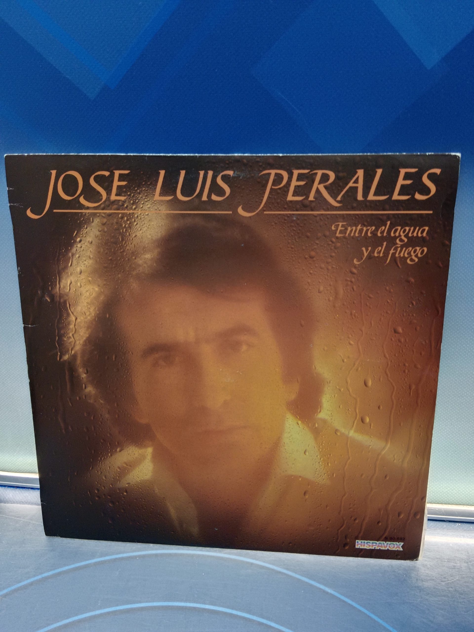 Disco LP vinilo José Luis Perales entre el agua y el fuego