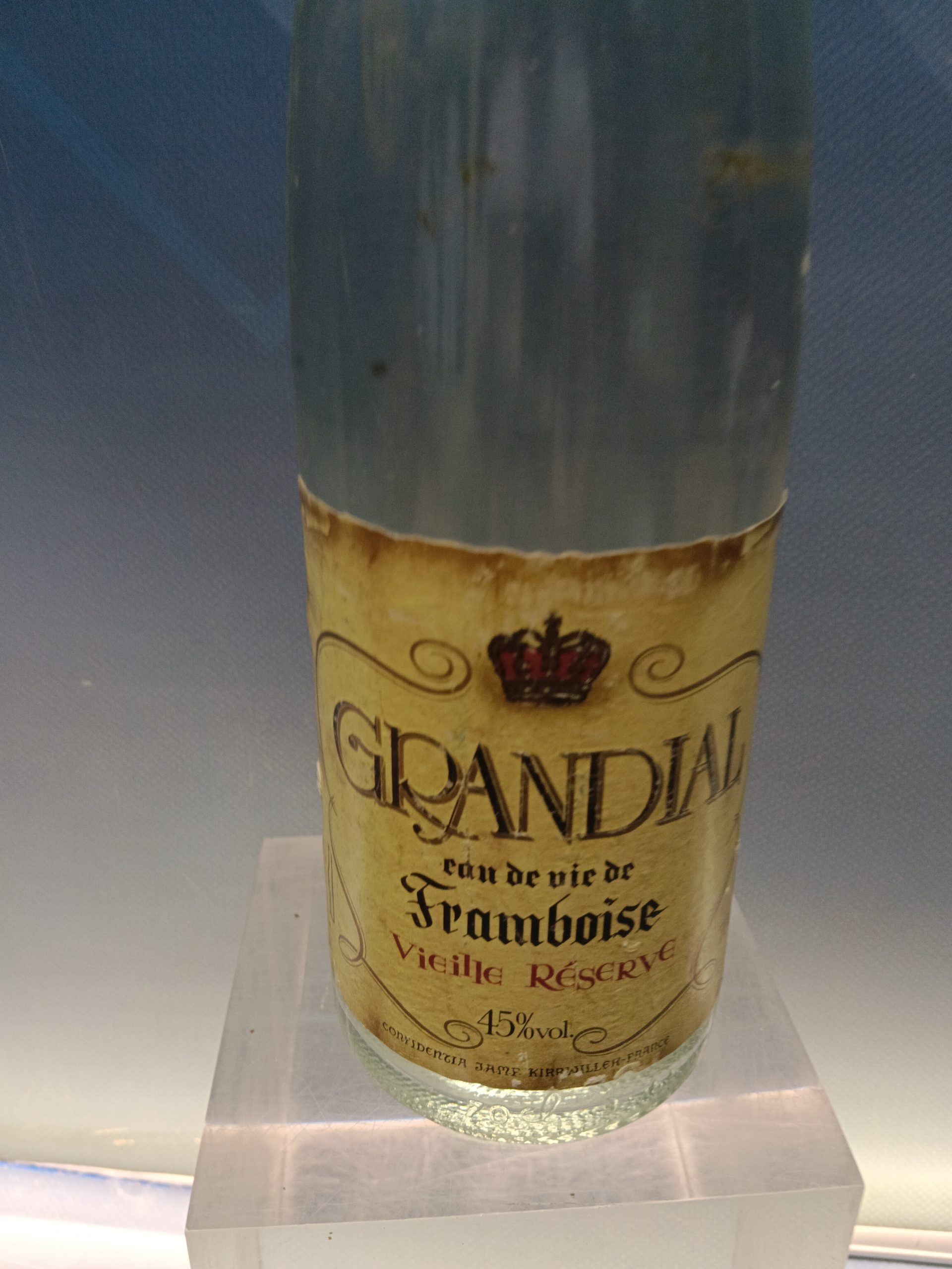 BOTELLA , coleccionismo, LLENA-GRANDIAL, vieille reserve - Imagen 2