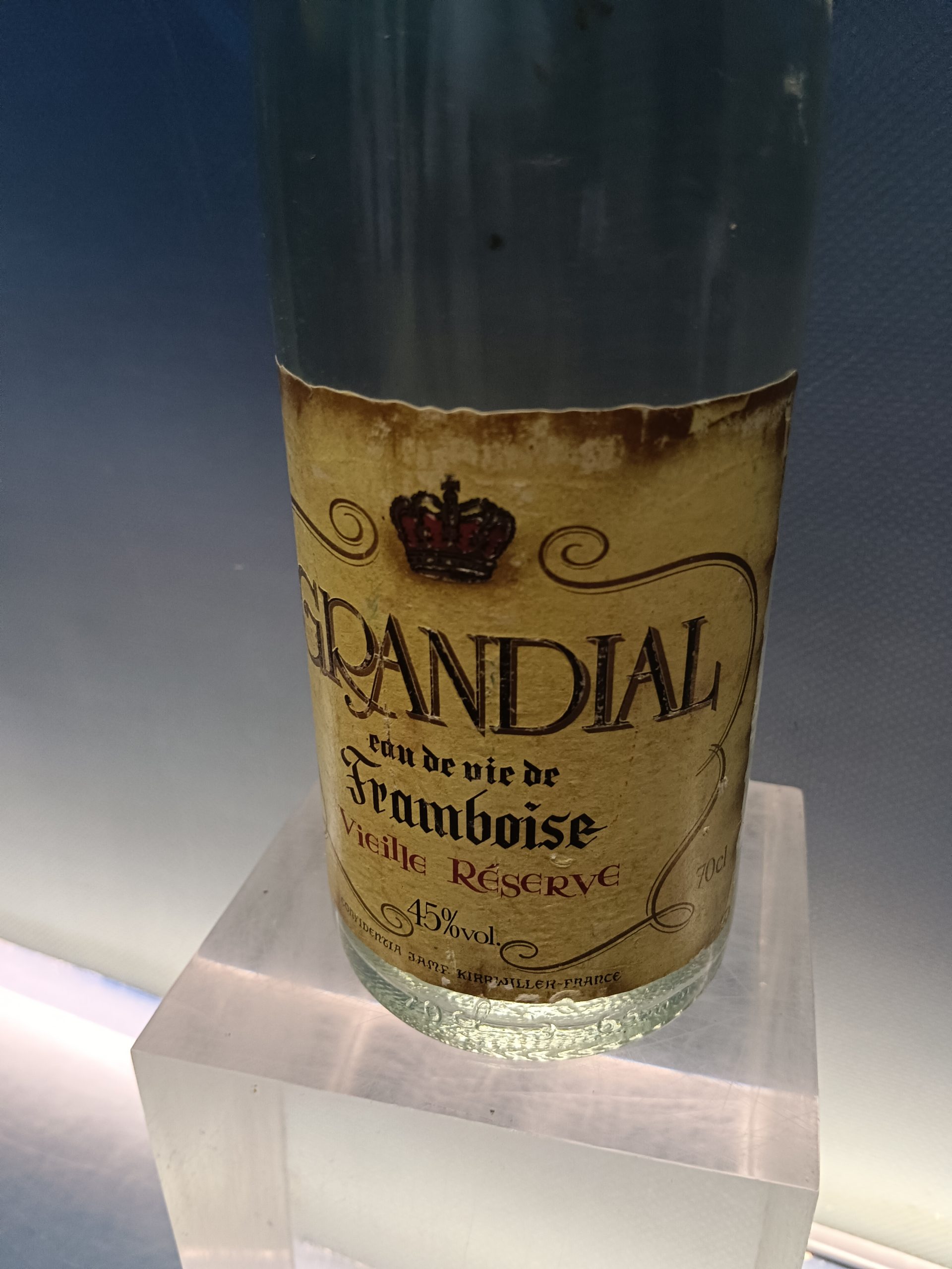 BOTELLA , coleccionismo, LLENA-GRANDIAL, vieille reserve - Imagen 6