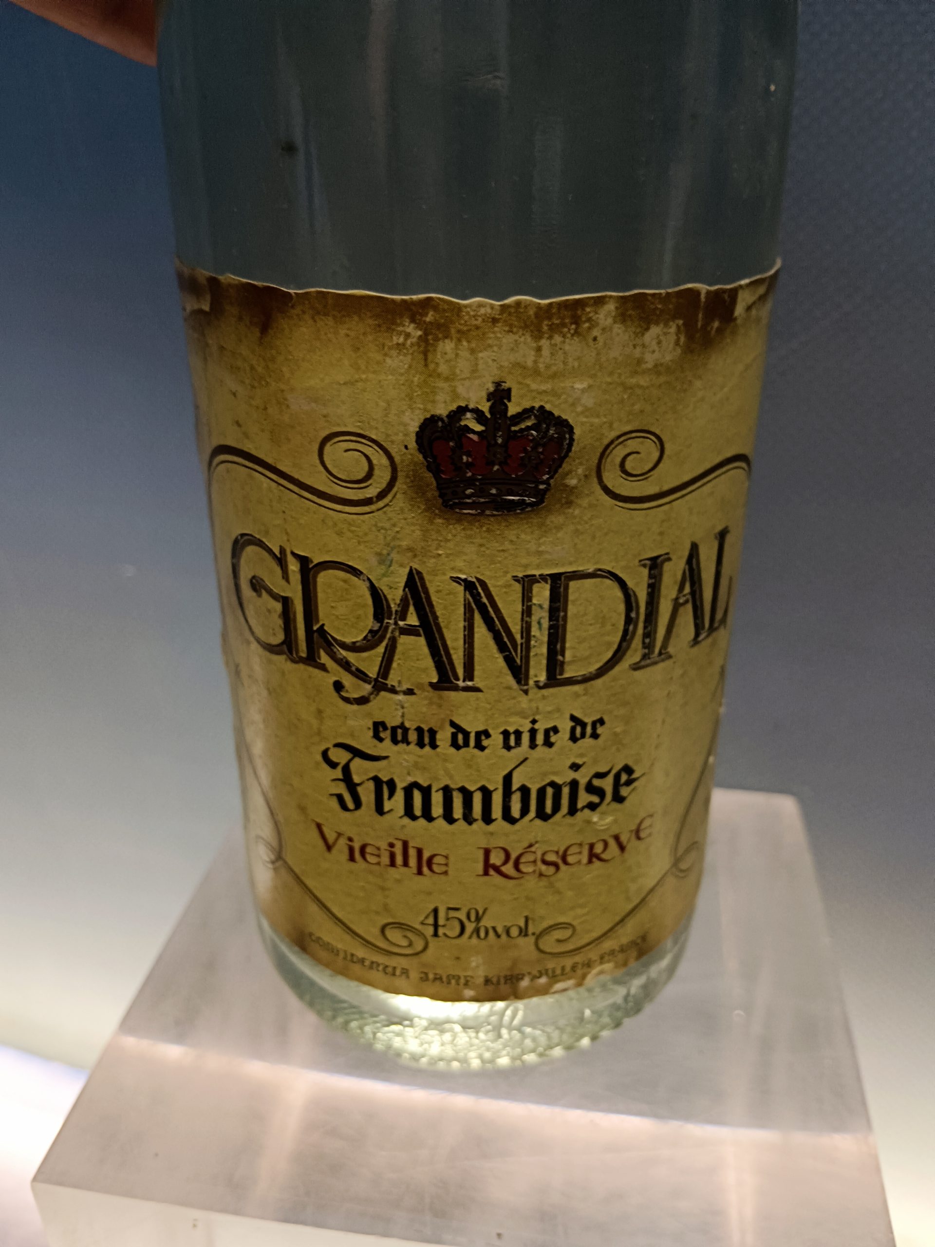 BOTELLA , coleccionismo, LLENA-GRANDIAL, vieille reserve - Imagen 4