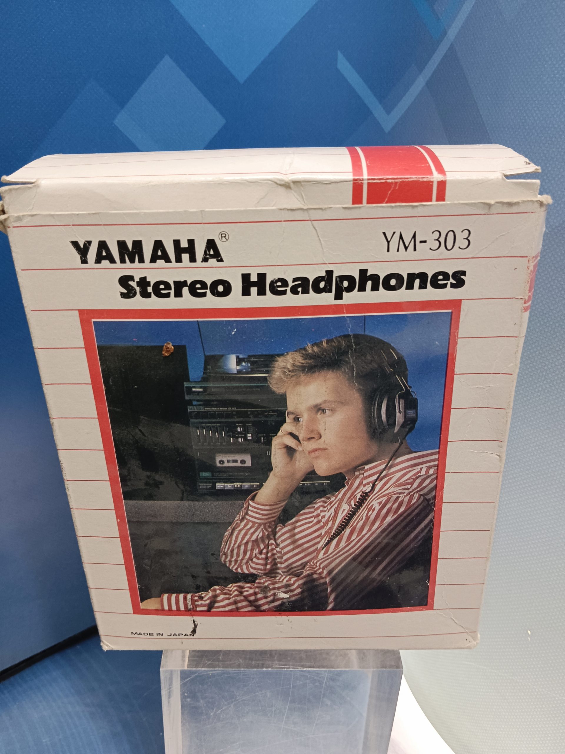 vintage YAMAHA stereo Headphones YM-303