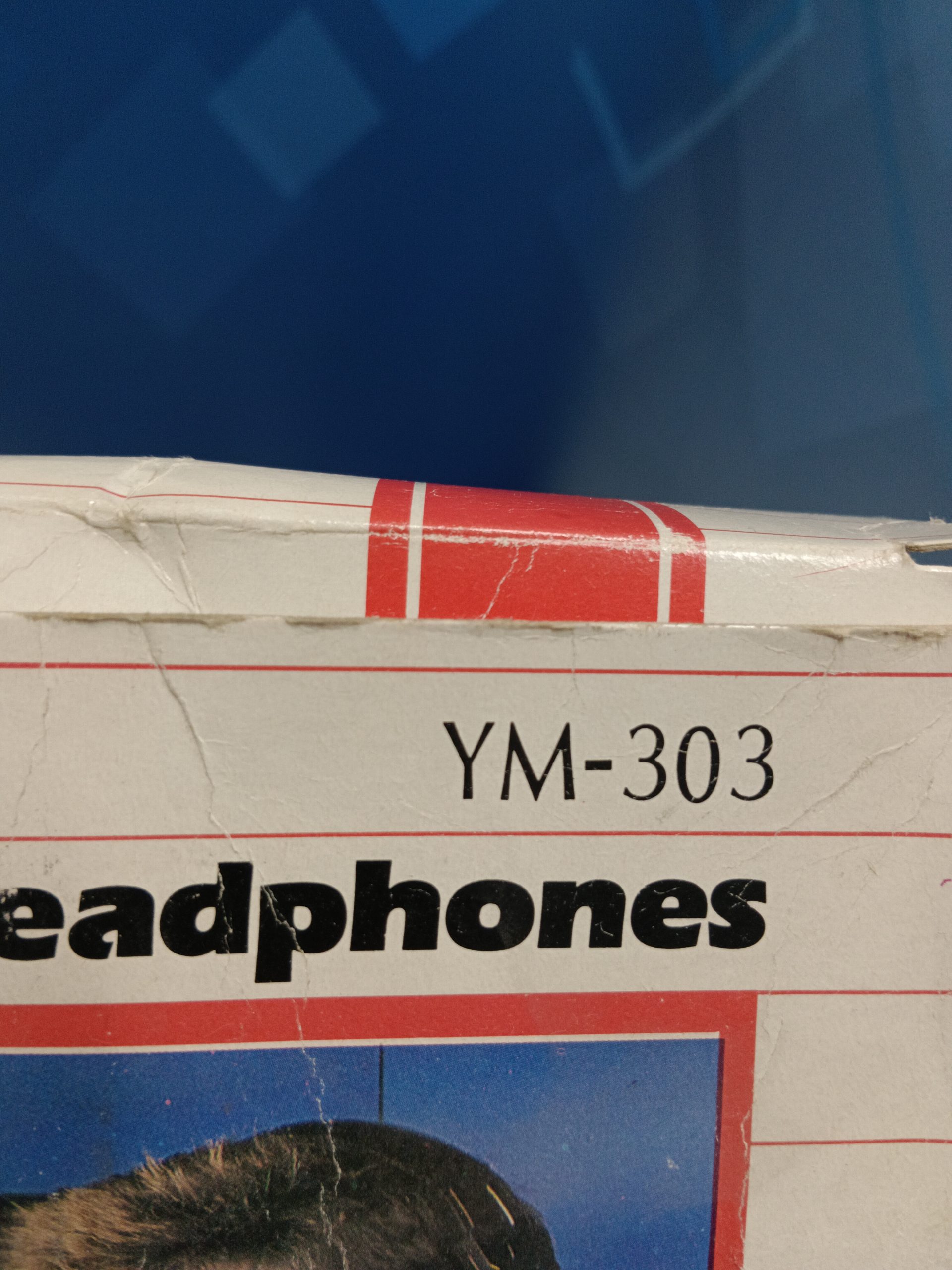 vintage YAMAHA stereo Headphones YM-303 - Imagen 2
