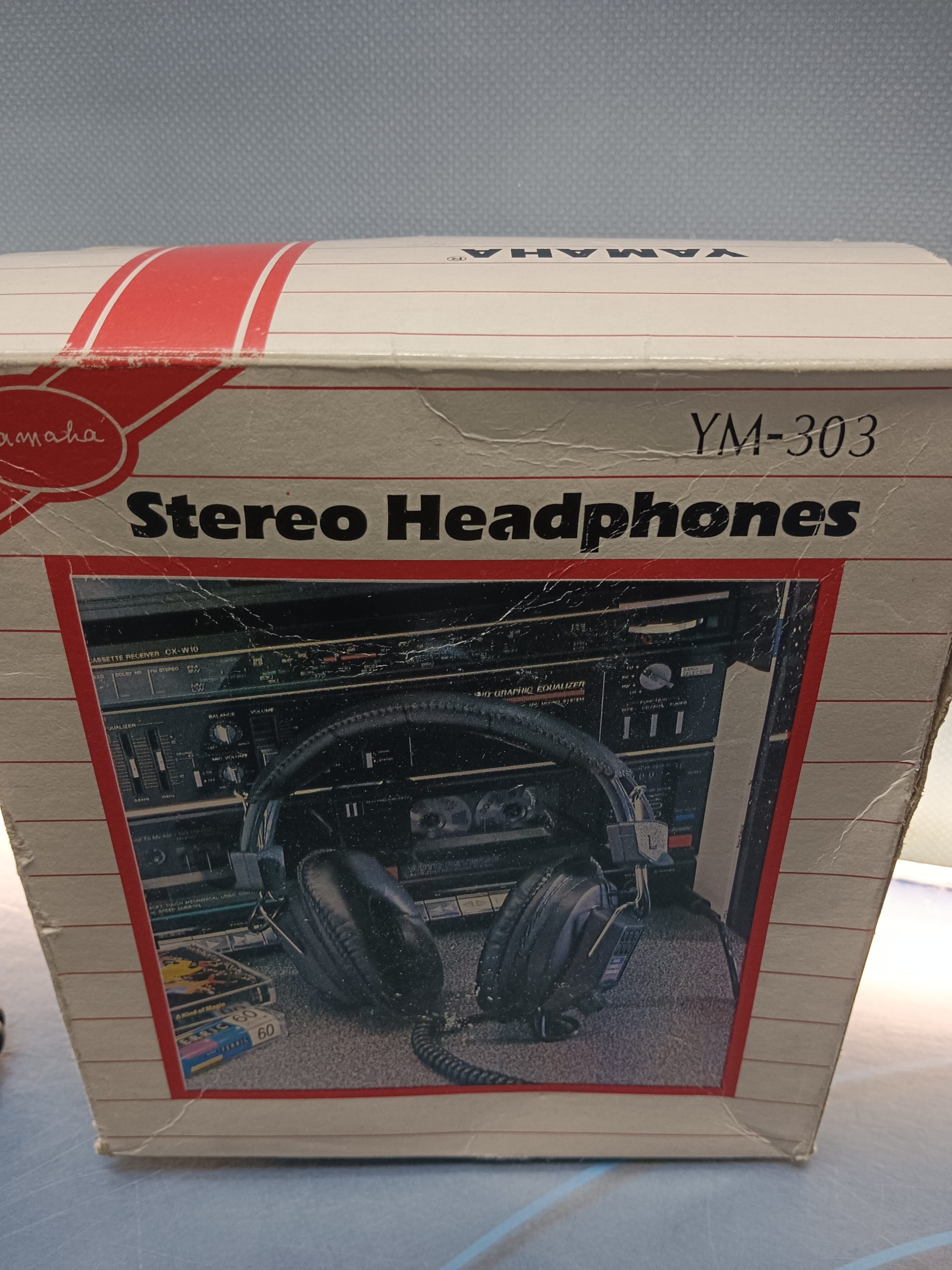 vintage YAMAHA stereo Headphones YM-303 - Imagen 4