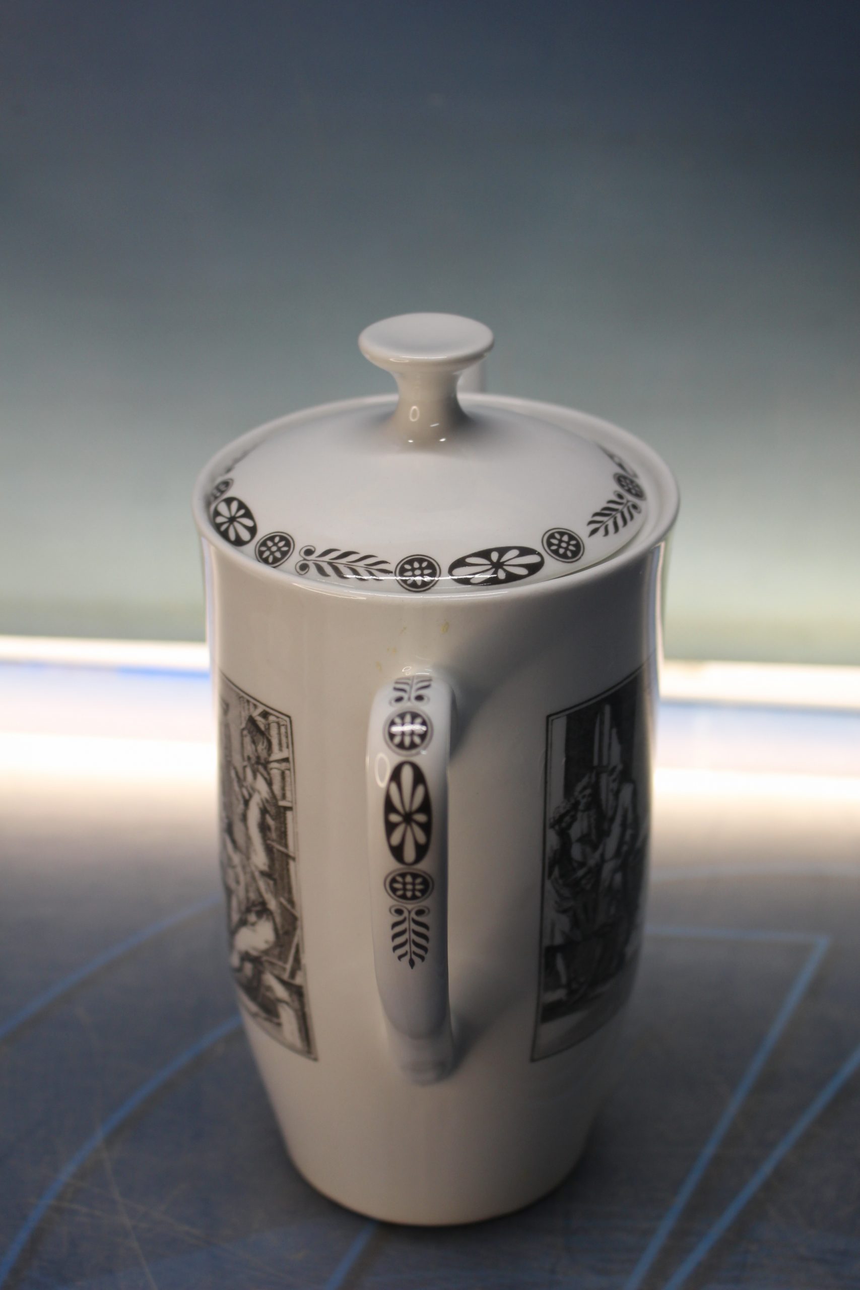 Pontesa. Café Monky. Cafeteras, tazas y platos. 24 piezas. - Imagen 17