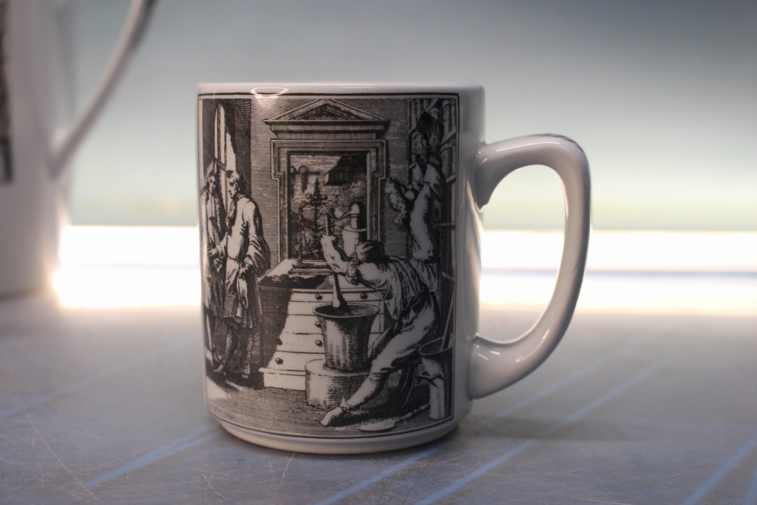Pontesa. Café Monky. Cafeteras, tazas y platos. 24 piezas. - Imagen 15