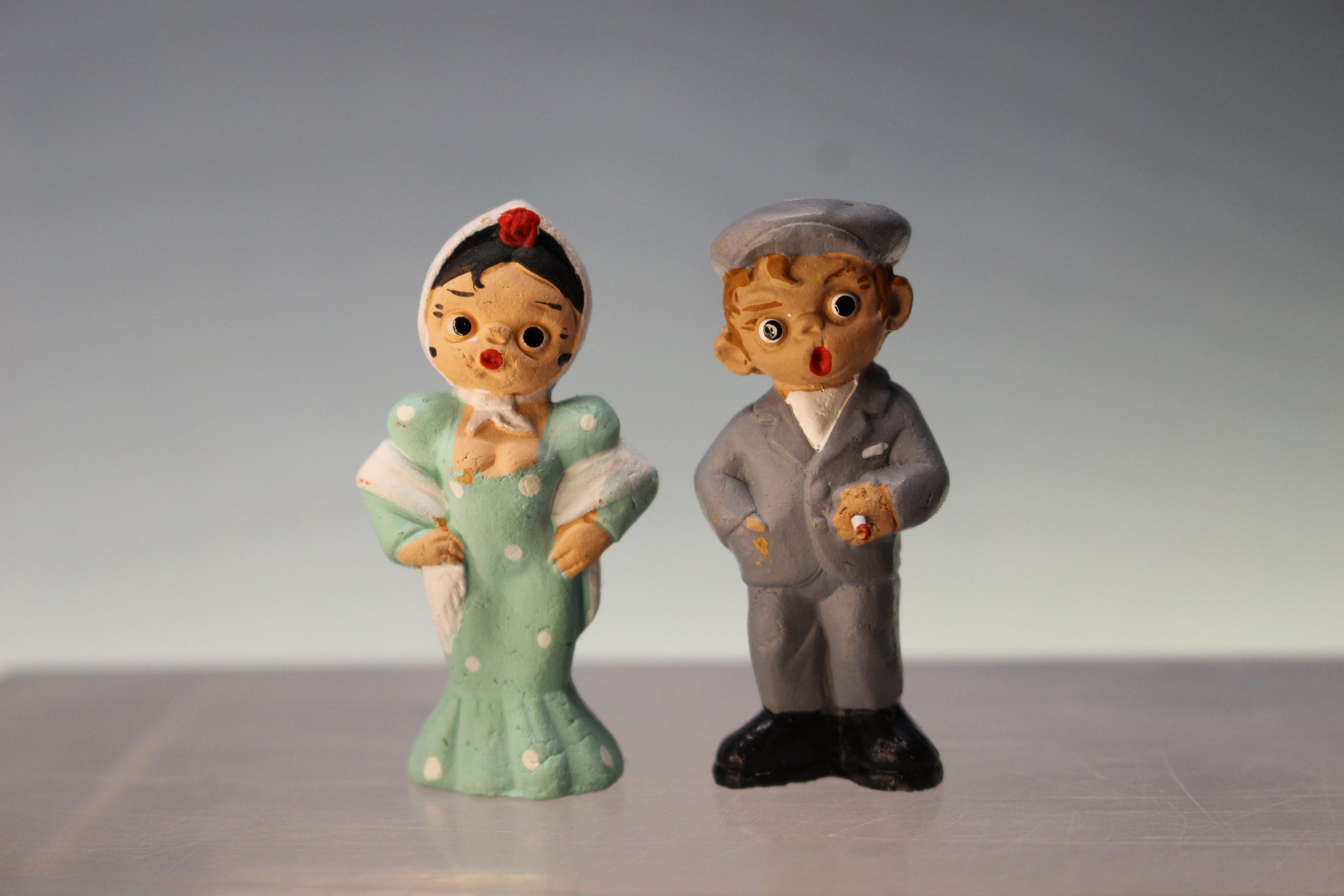 Figuras Alborox. Pareja de chulapos, Madrid.